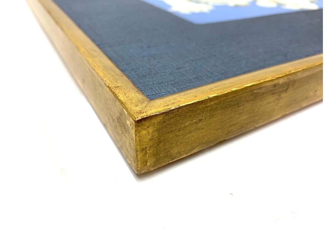 Antique Wedgwood Blue Jasperware Neoclassical Plaque For Sale 2