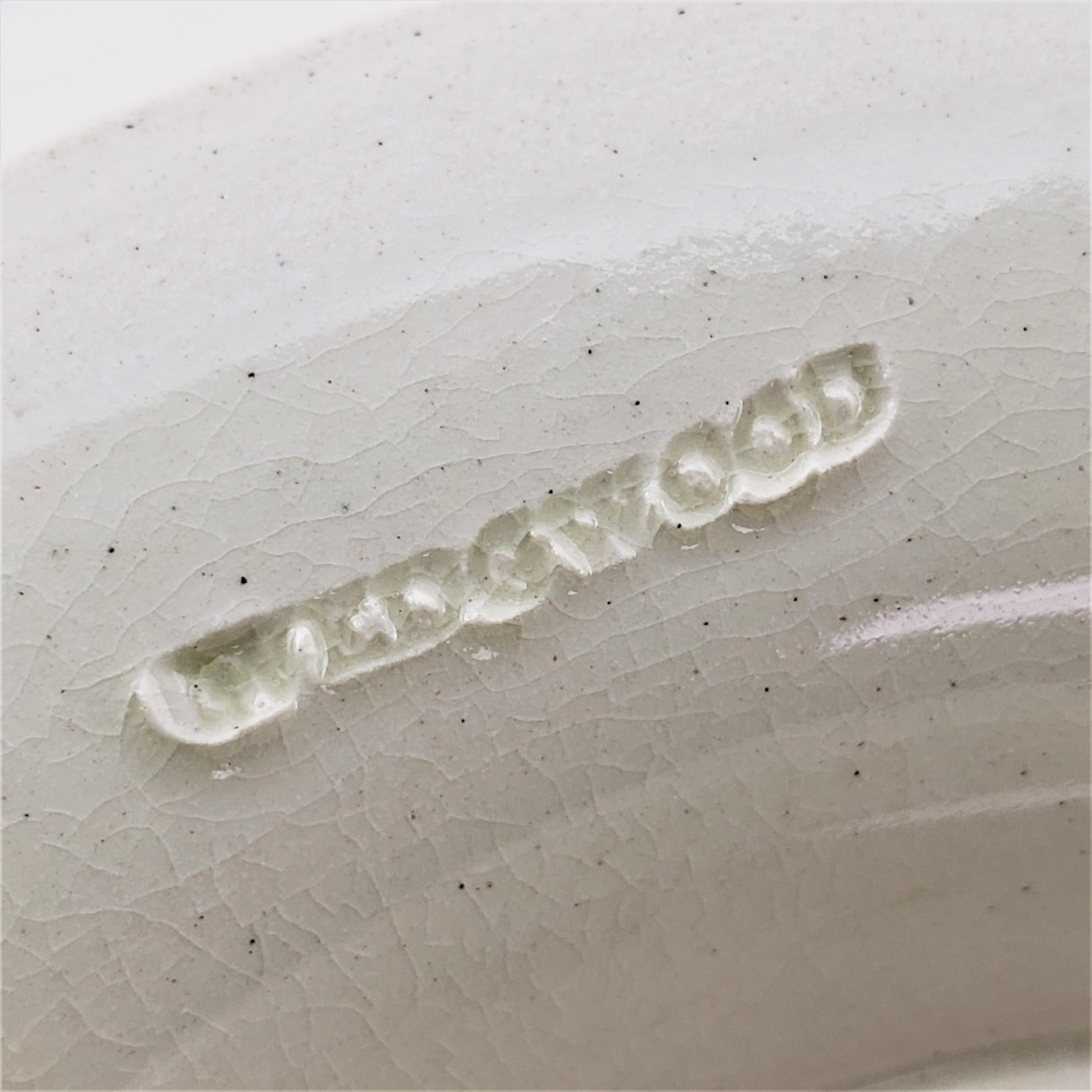 Antike Wedgwood Schale aus cremefarbenem Wedgwoodware oder Queen's Ware mit Deckel im Angebot 5