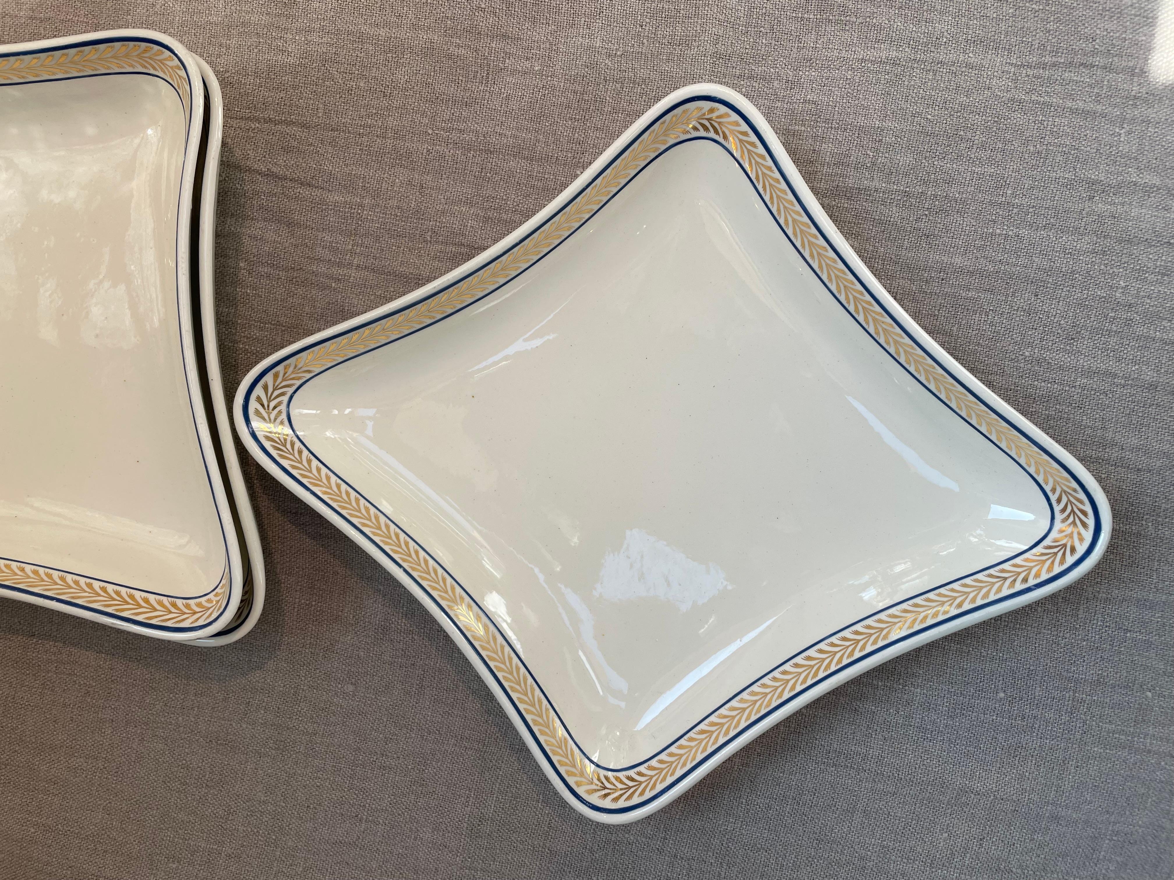Service ancien de 15 pièces en Creamware de Wedgwood, Circa 1790-1810 Excellent état - En vente à Northport, MI