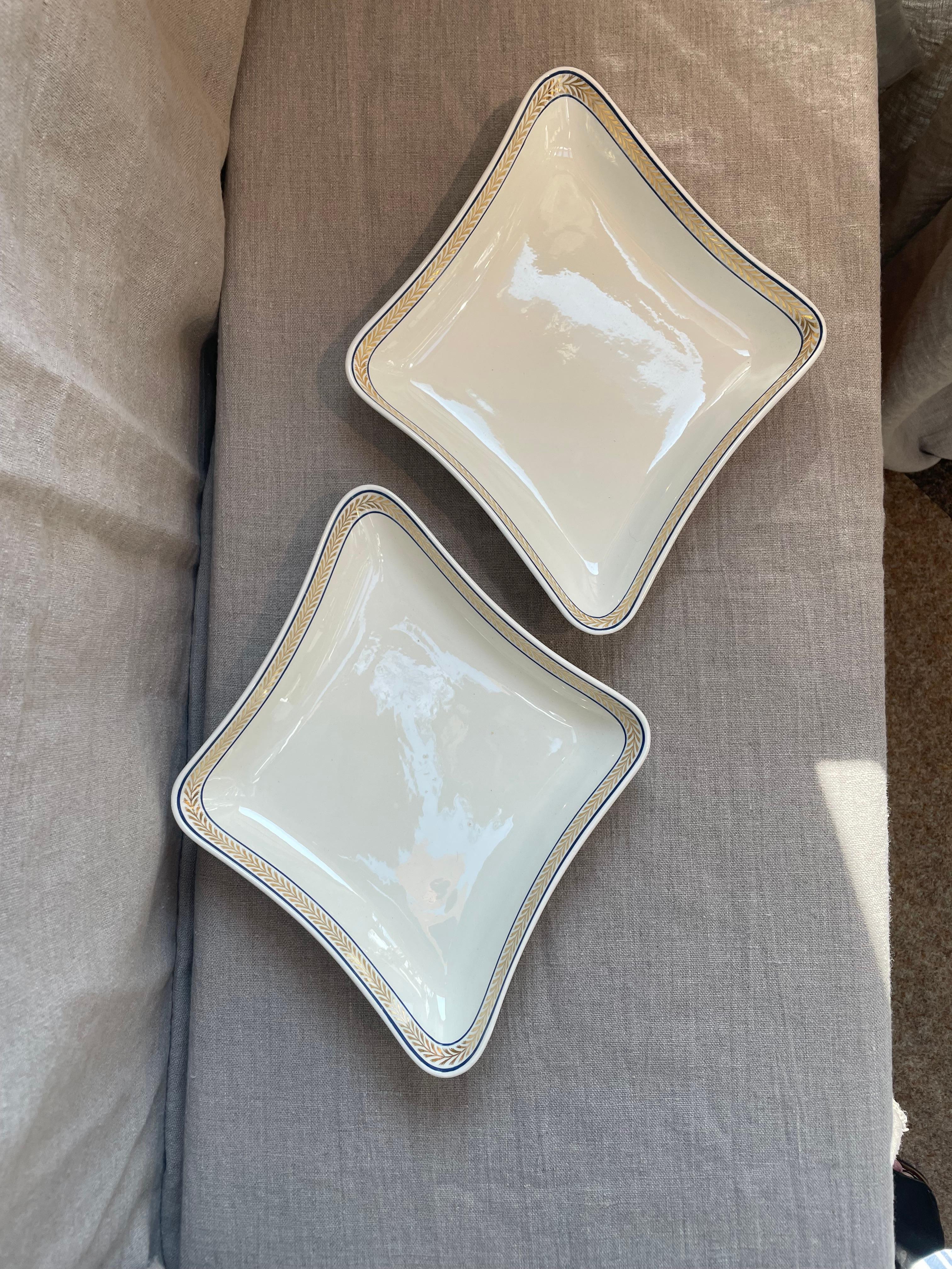 XIXe siècle Service ancien de 15 pièces en Creamware de Wedgwood, Circa 1790-1810 en vente