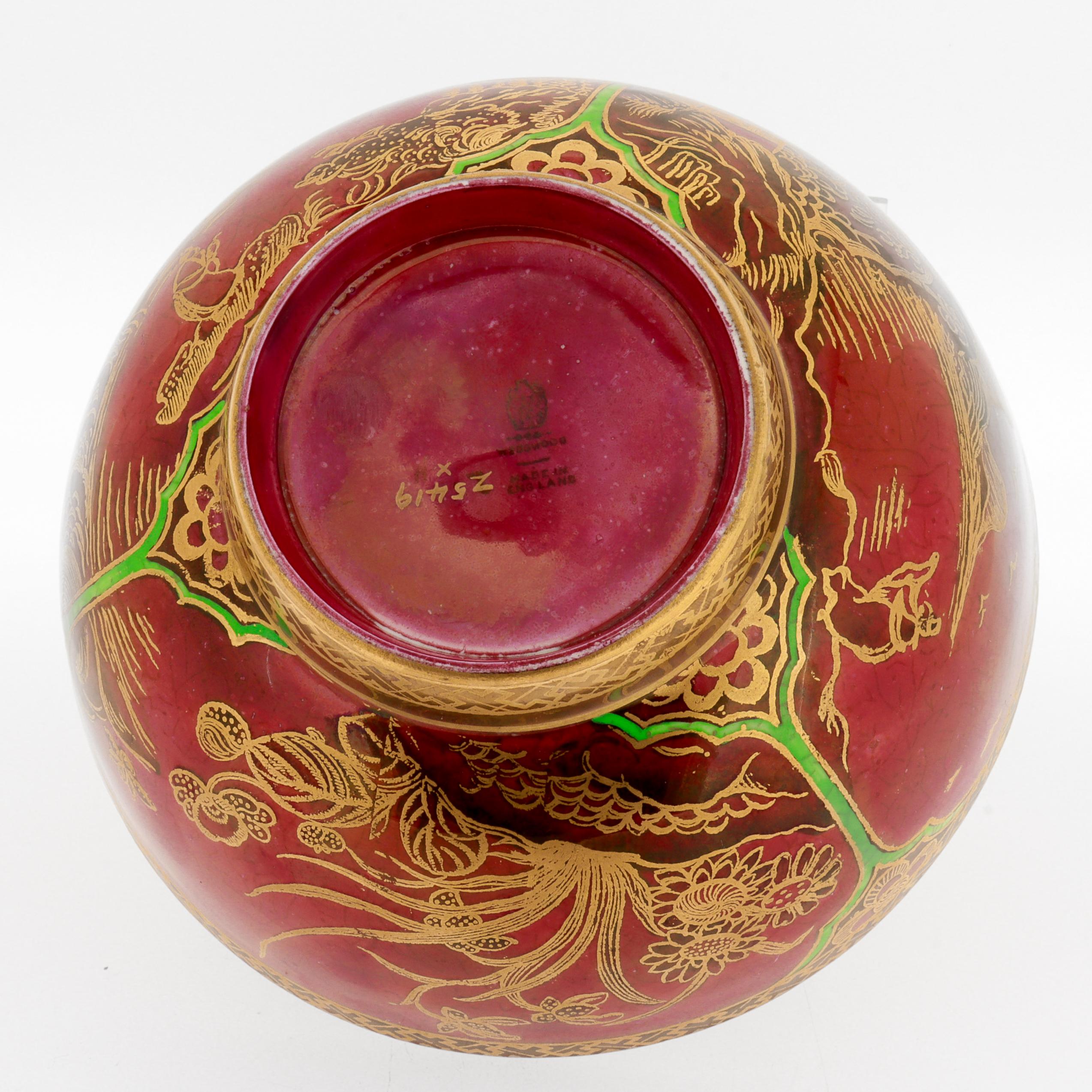 Bol Wedgwood Daisy Makeig-Jones Fairyland Lustre 'Daventry' n° Z5419 en vente 3