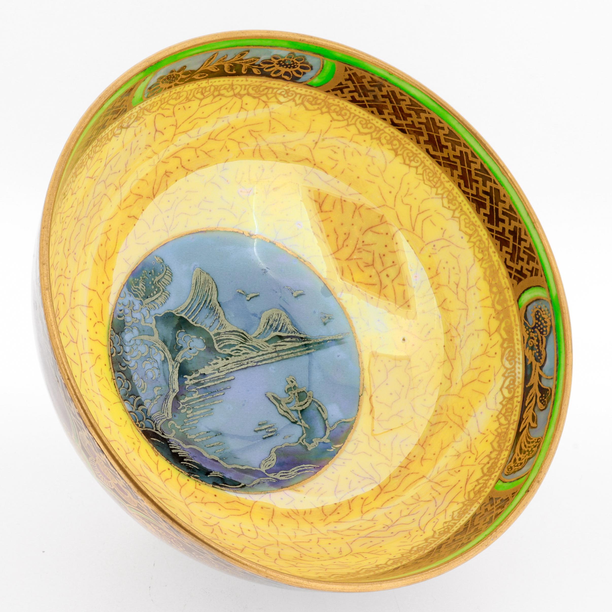 Bol Wedgwood Daisy Makeig-Jones Fairyland Lustre 'Daventry' n° Z5419 en vente 6