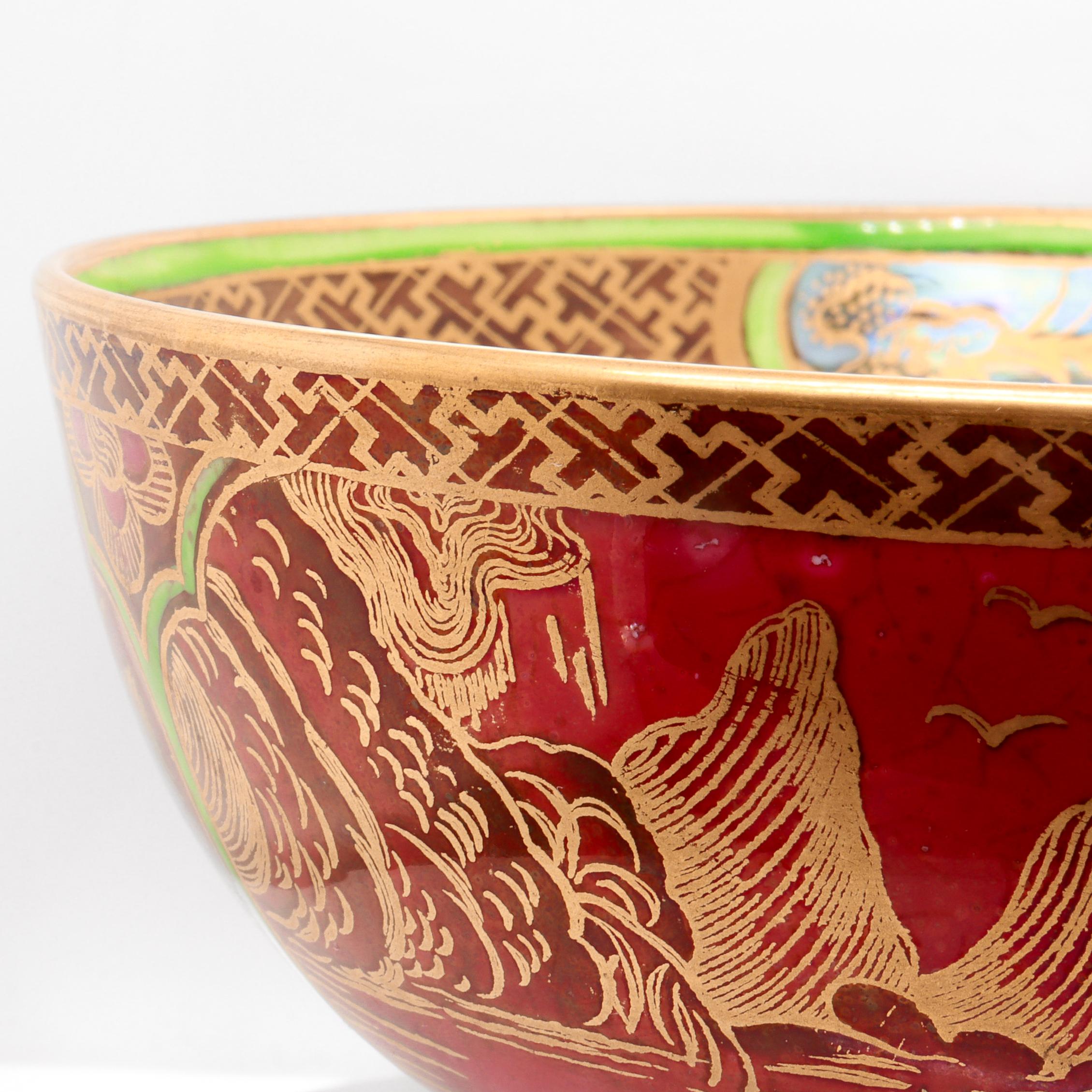 Bol Wedgwood Daisy Makeig-Jones Fairyland Lustre 'Daventry' n° Z5419 en vente 7