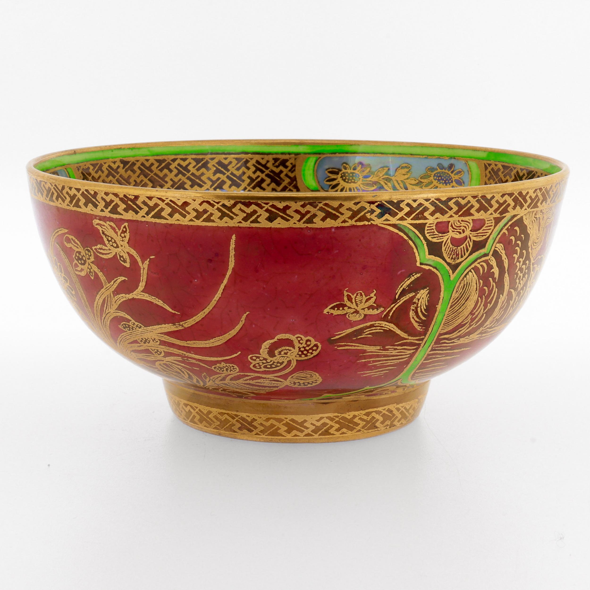 20ième siècle Bol Wedgwood Daisy Makeig-Jones Fairyland Lustre 'Daventry' n° Z5419 en vente