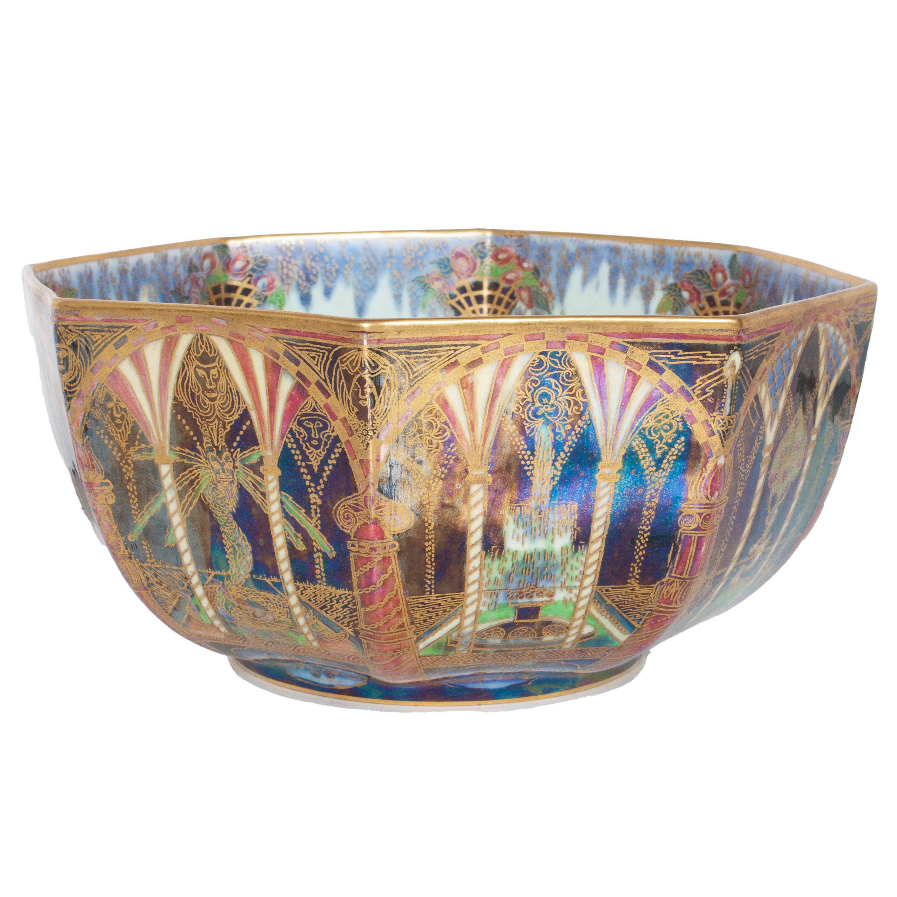 Antike Wedgwood Fairyland Lustre Porzellan 