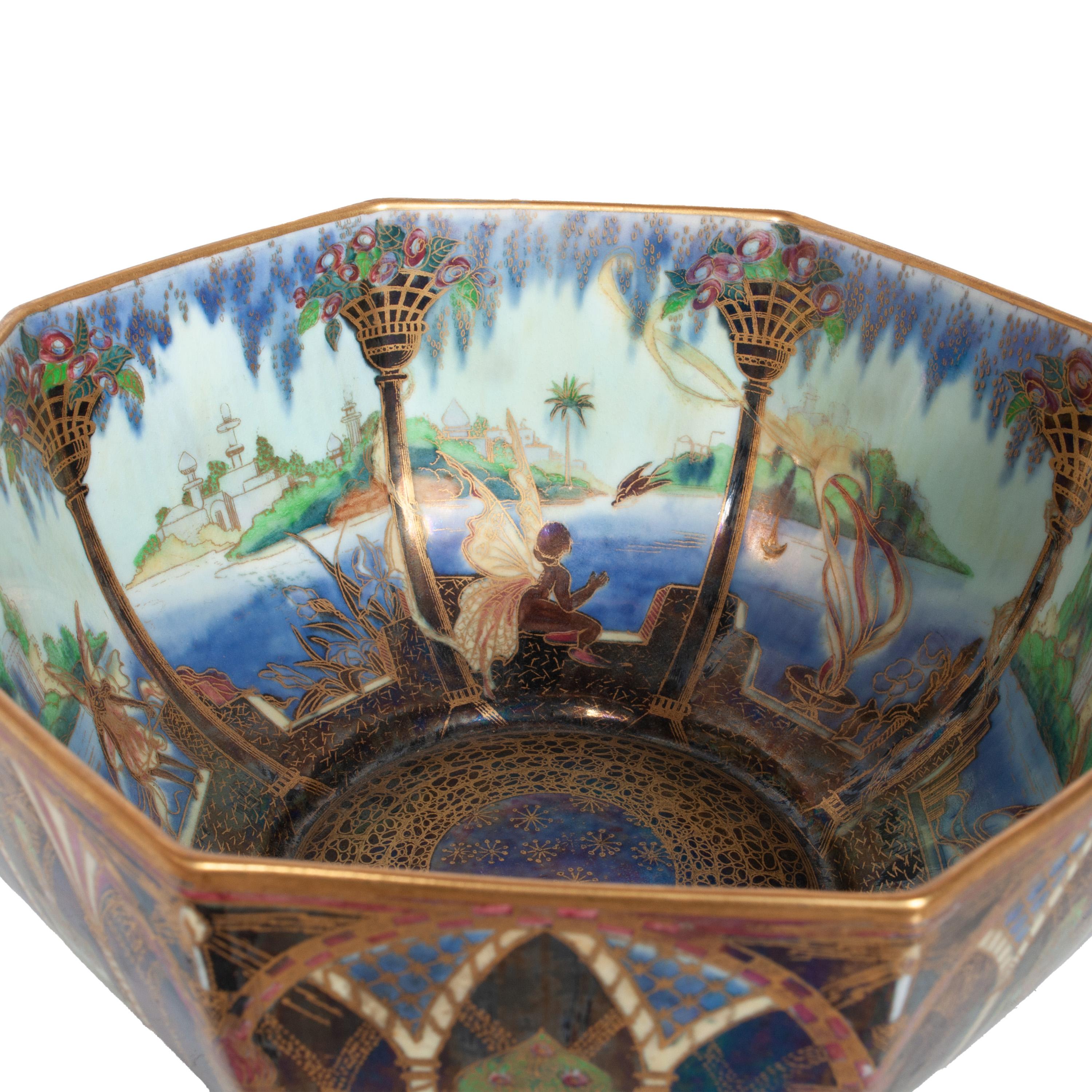 Antike Wedgwood Fairyland Lustre Porzellan 