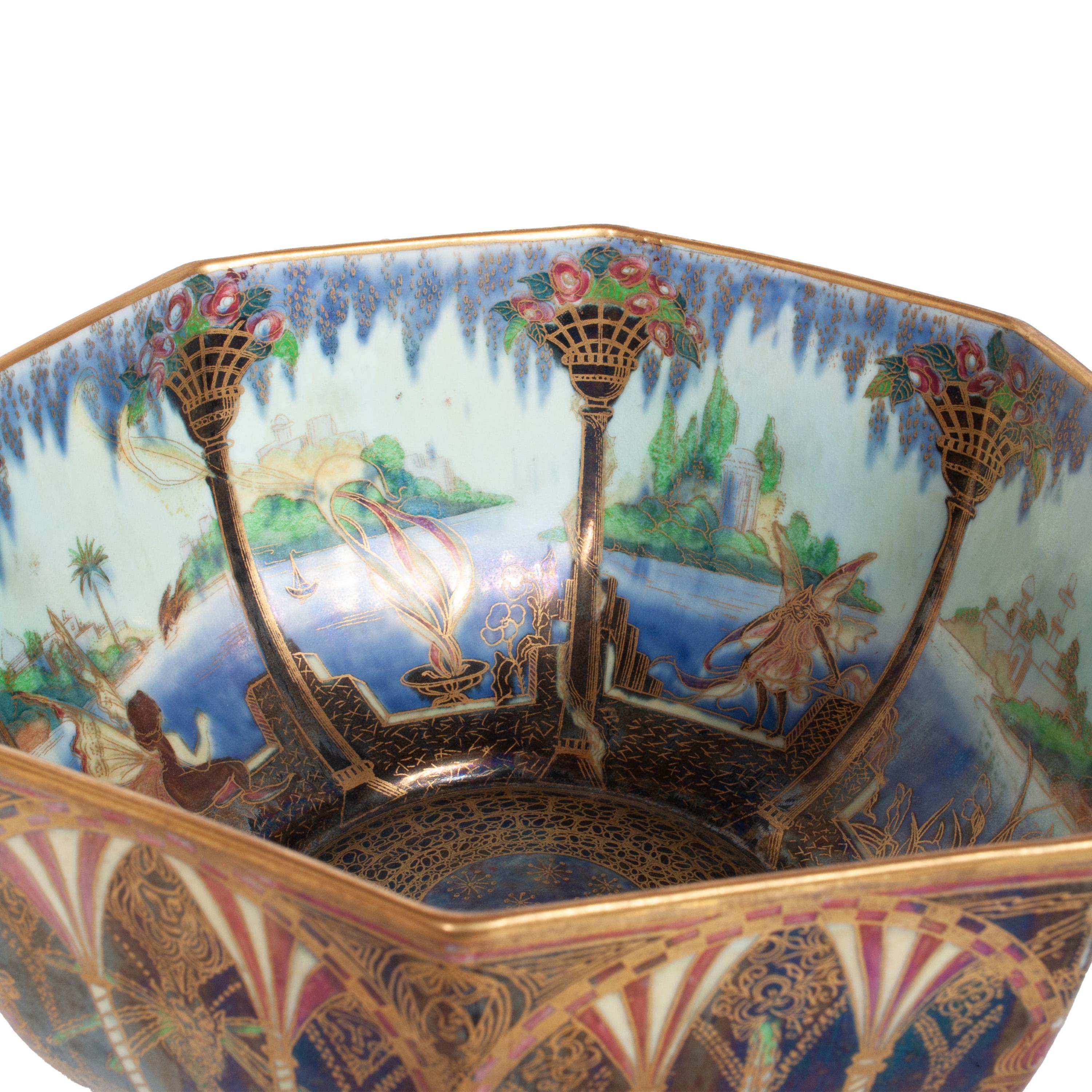 Antike Wedgwood Fairyland Lustre Porzellan 
