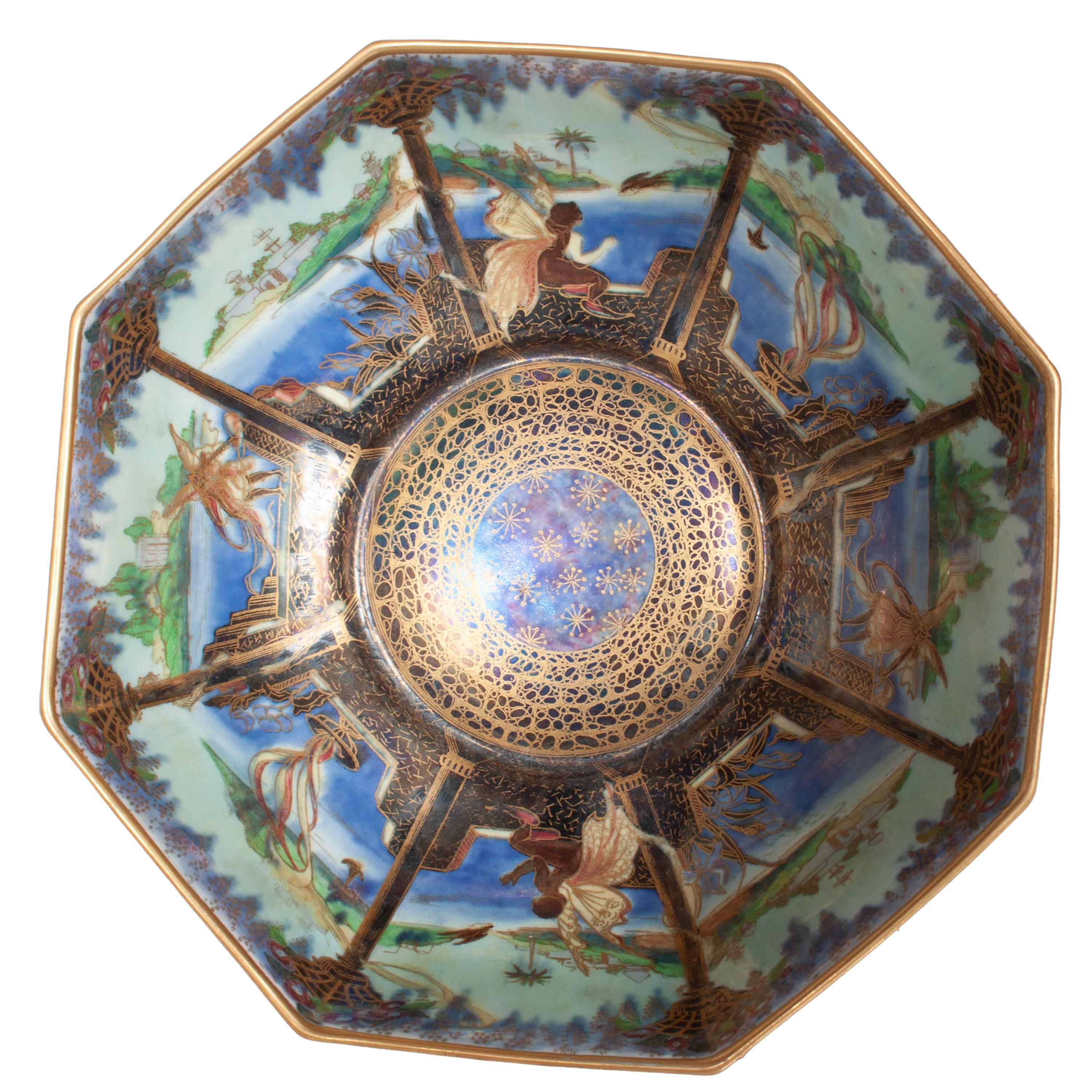 Antike Wedgwood Fairyland Lustre Porzellan 