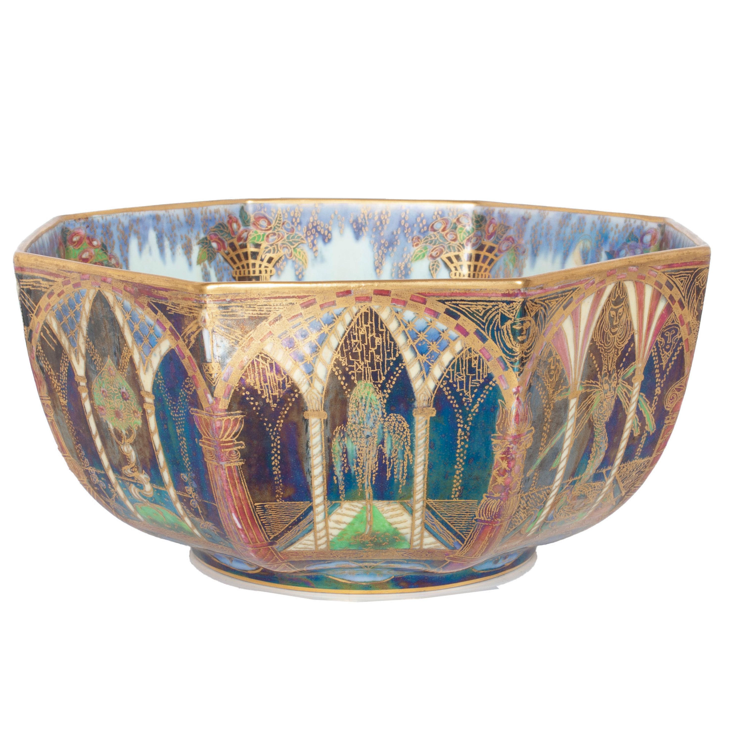 Antike Wedgwood Fairyland Lustre Porzellan 