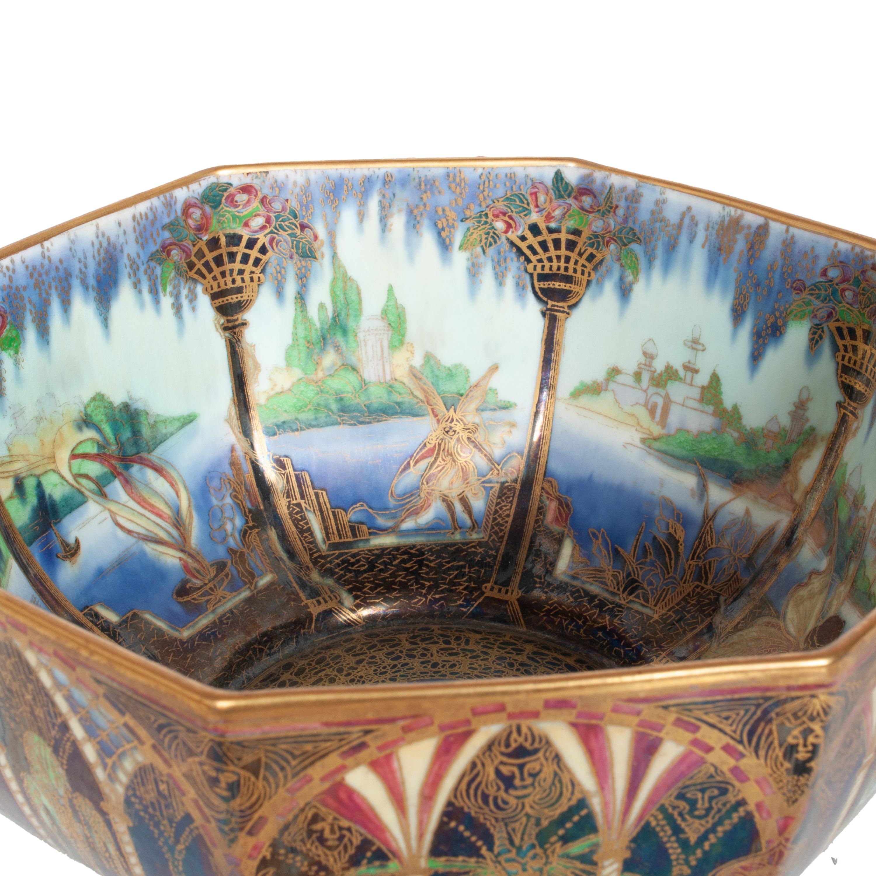 Antike Wedgwood Fairyland Lustre Porzellan 