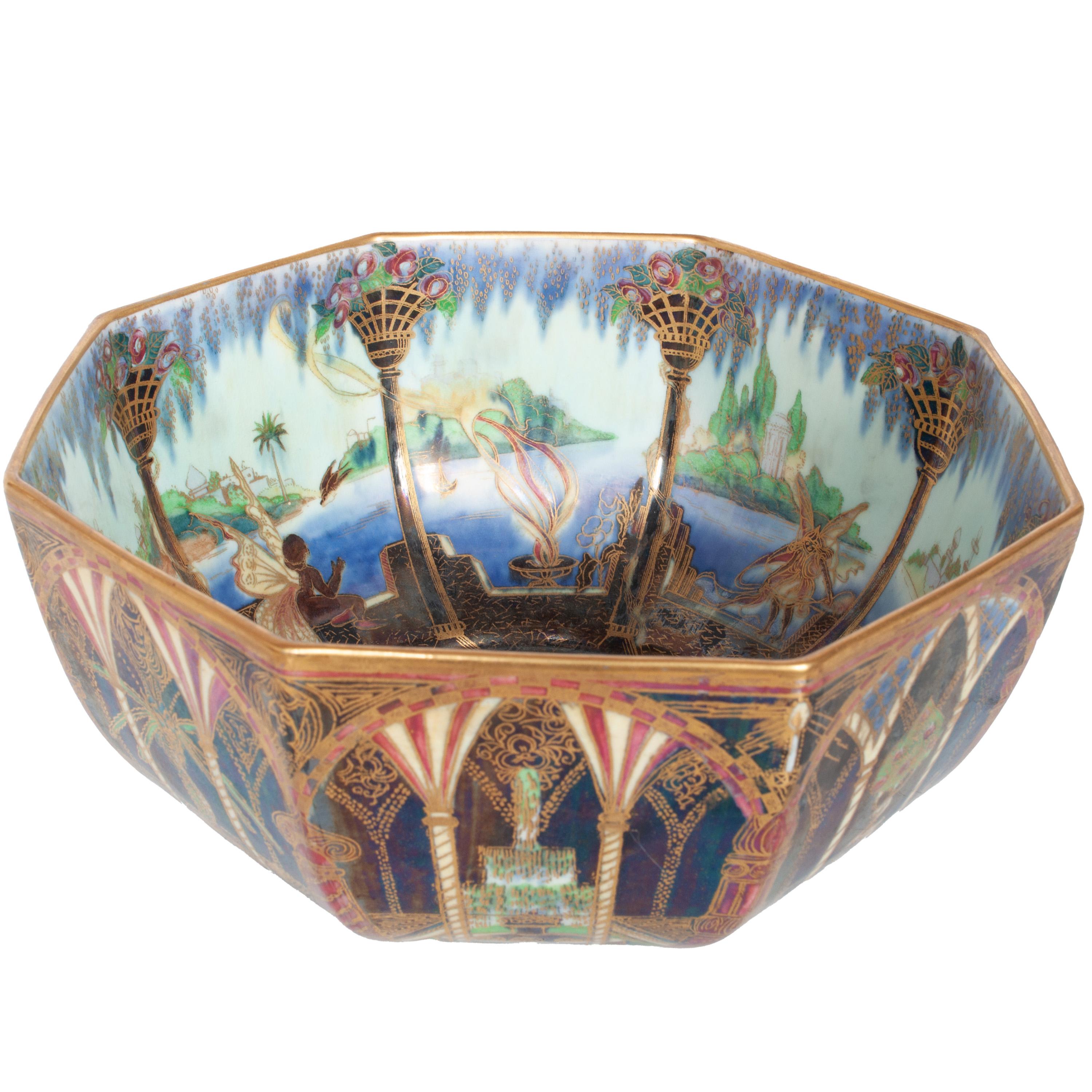 Antike Wedgwood Fairyland Lustre Porzellan 