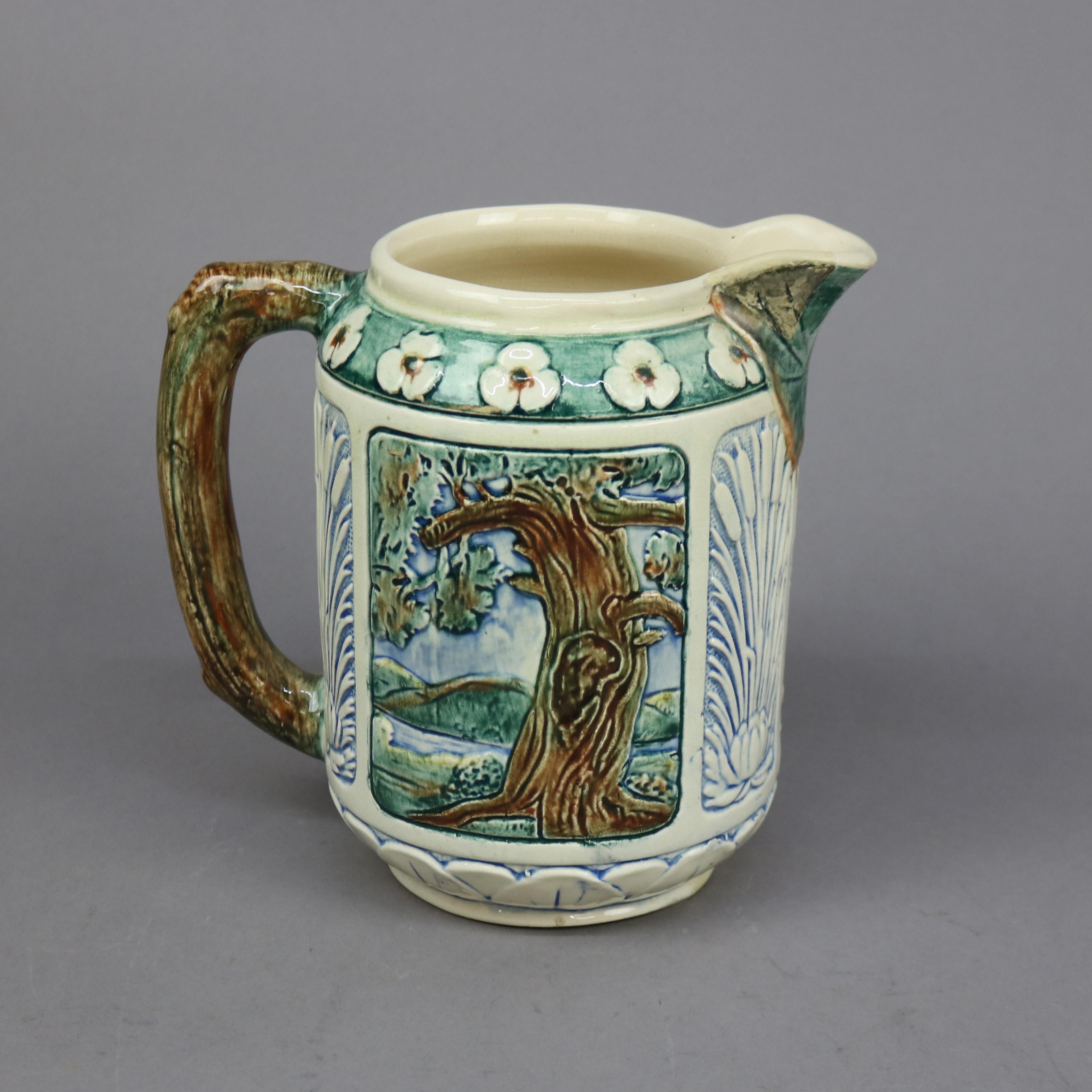 weller pottery pitcher