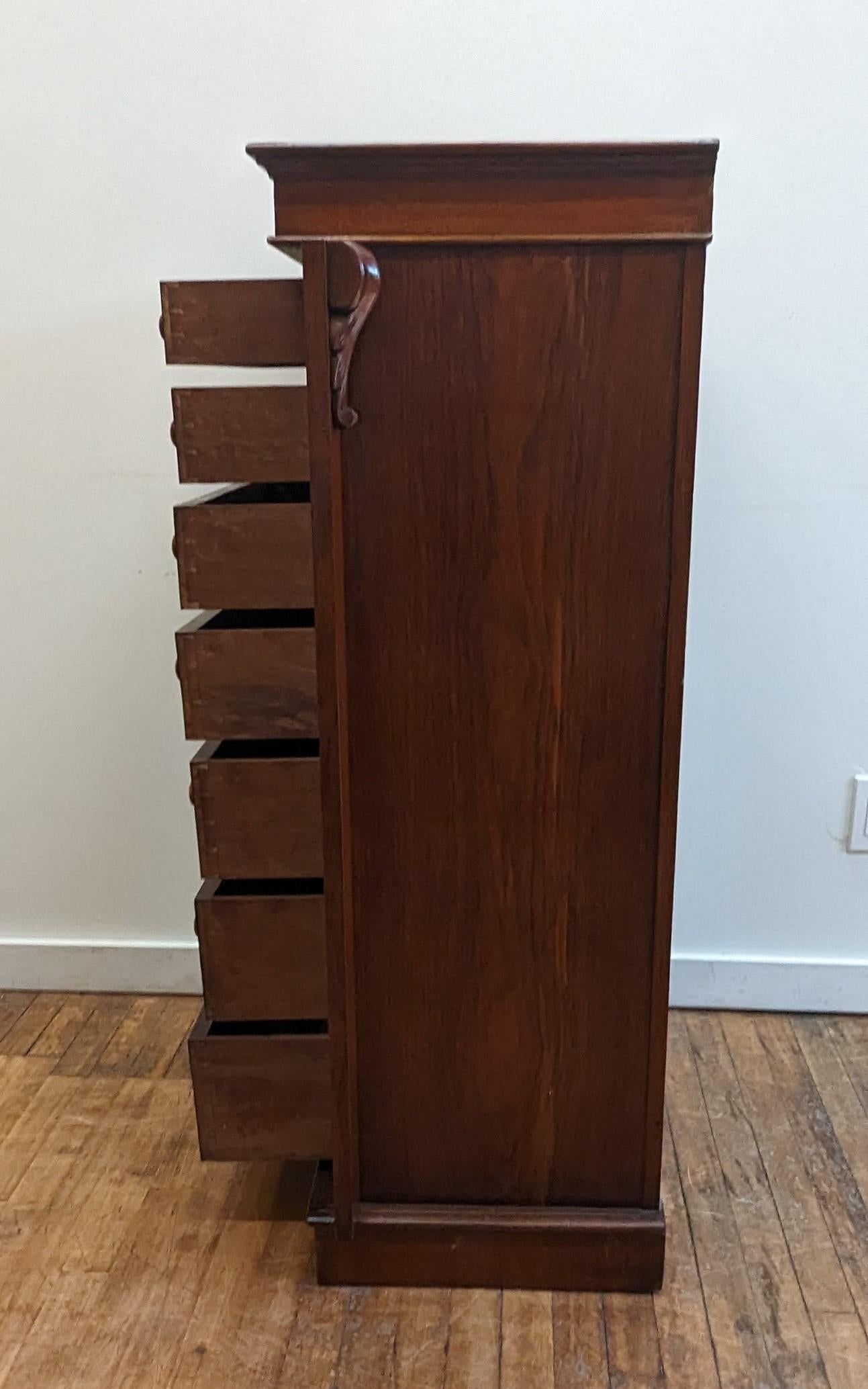 Antique Wellington Chest of Drawers 2