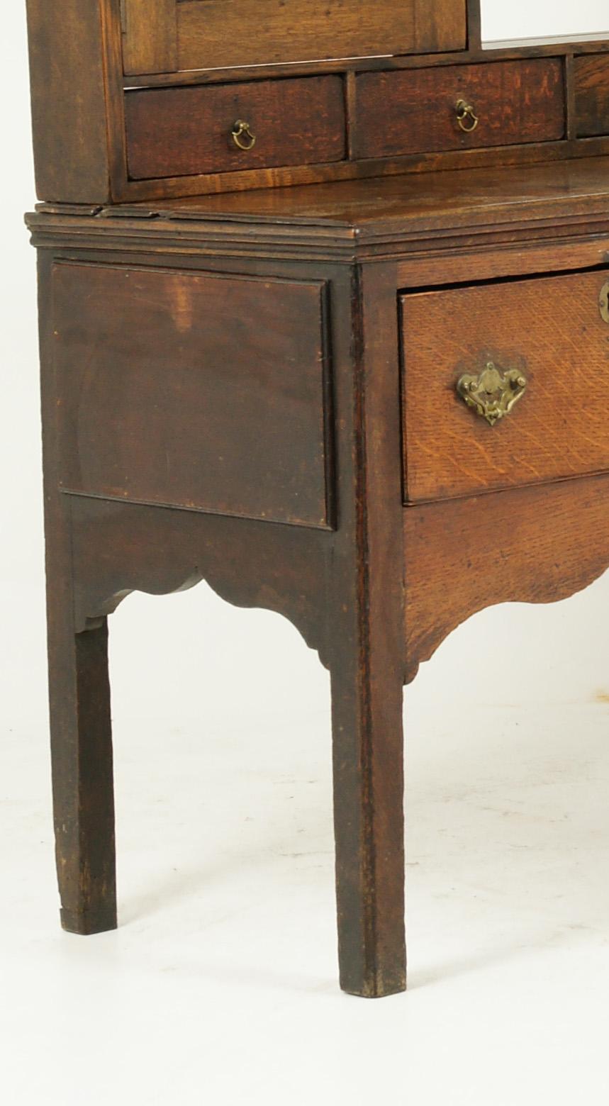 English Antique Welsh Dresser, Antique Sideboard, Farmhouse Chic, England 1790, B1578
