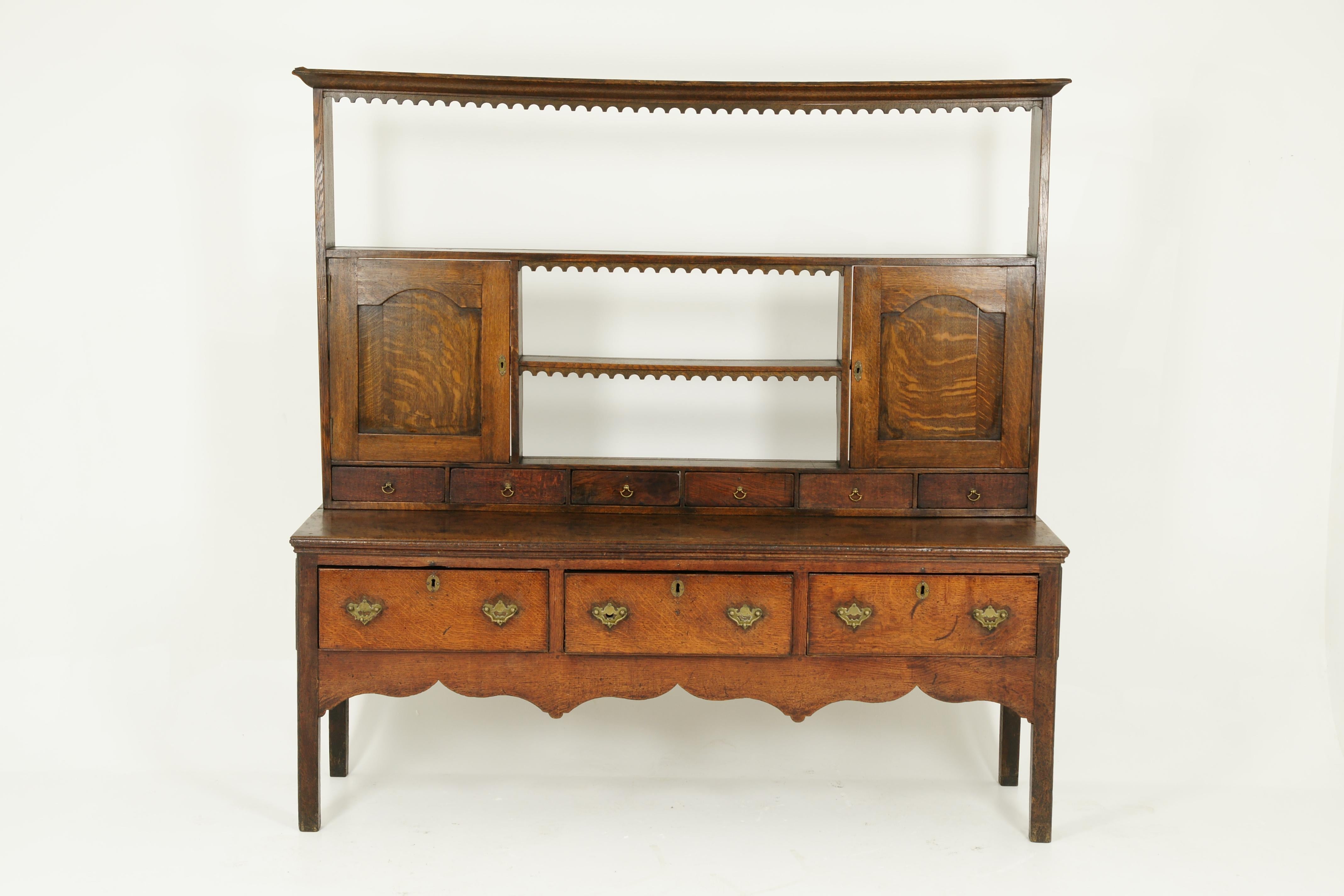 Late 18th Century Antique Welsh Dresser, Antique Sideboard, Farmhouse Chic, England 1790, B1578