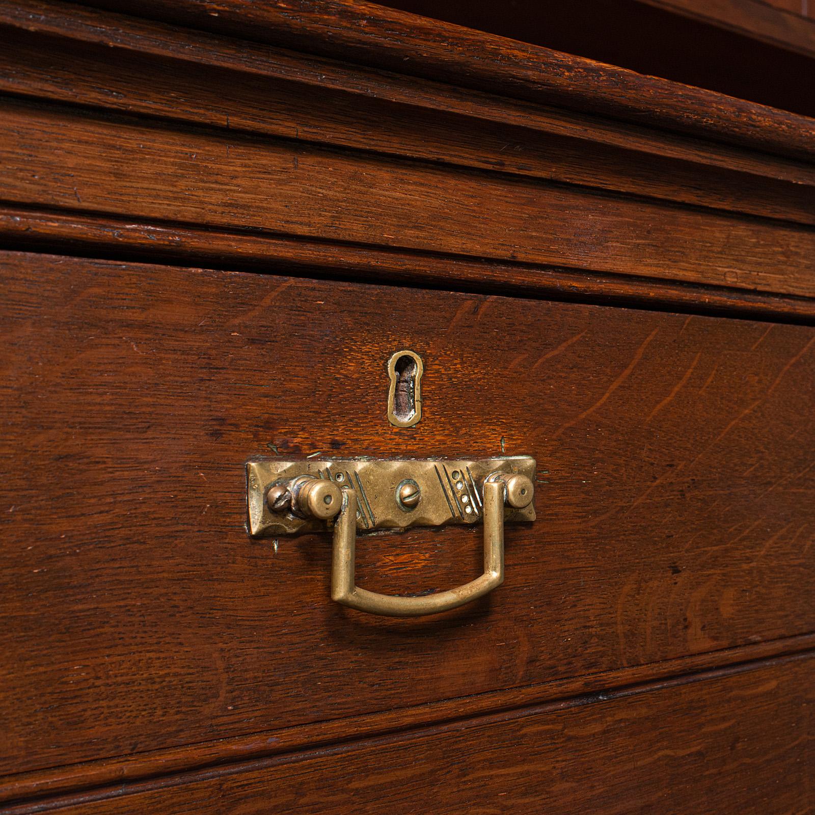 Antique Welsh Dresser, British, Oak, Sideboard Cabinet, Country House, Victorian 6