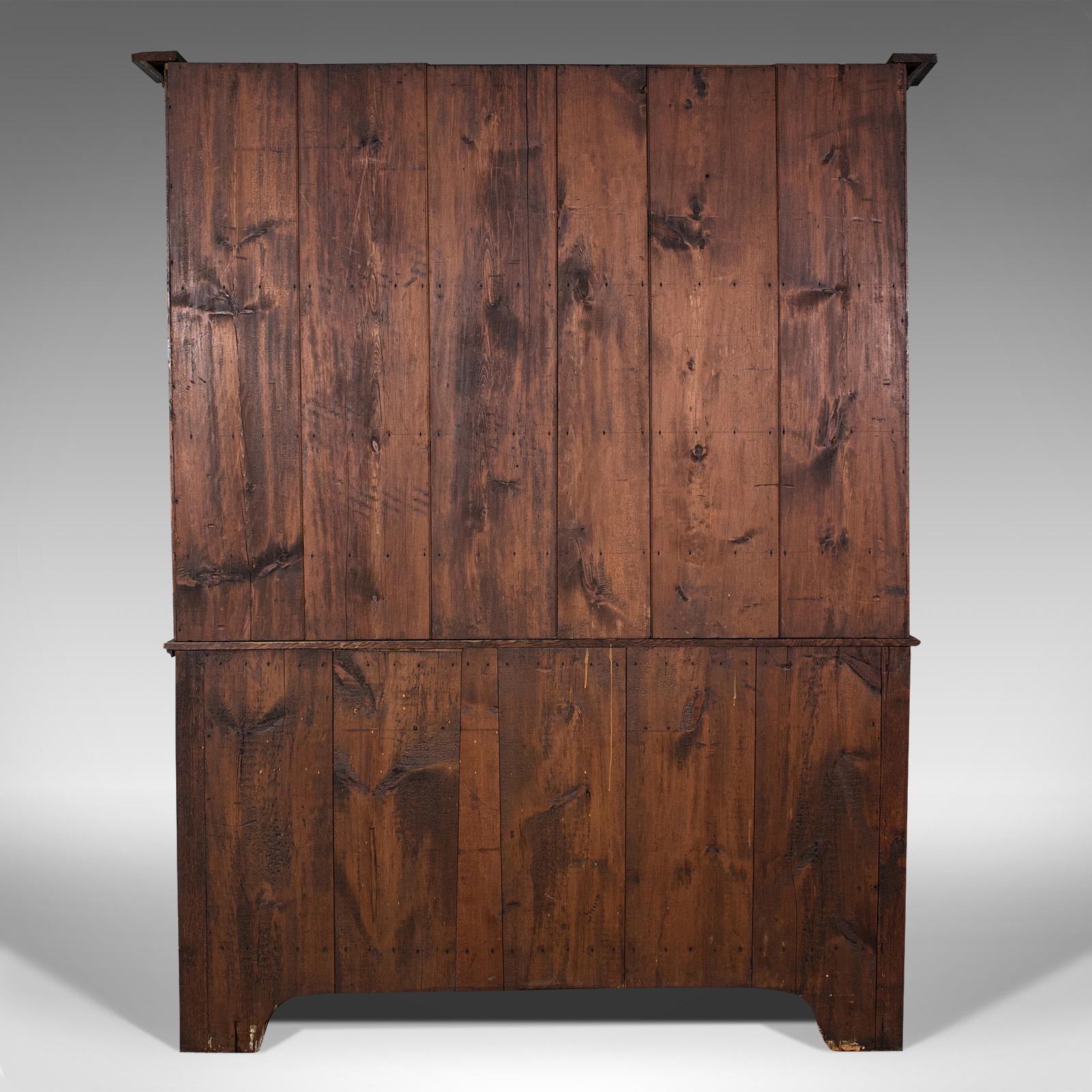 Antique Welsh Dresser, British, Oak, Sideboard Cabinet, Country House, Victorian 2
