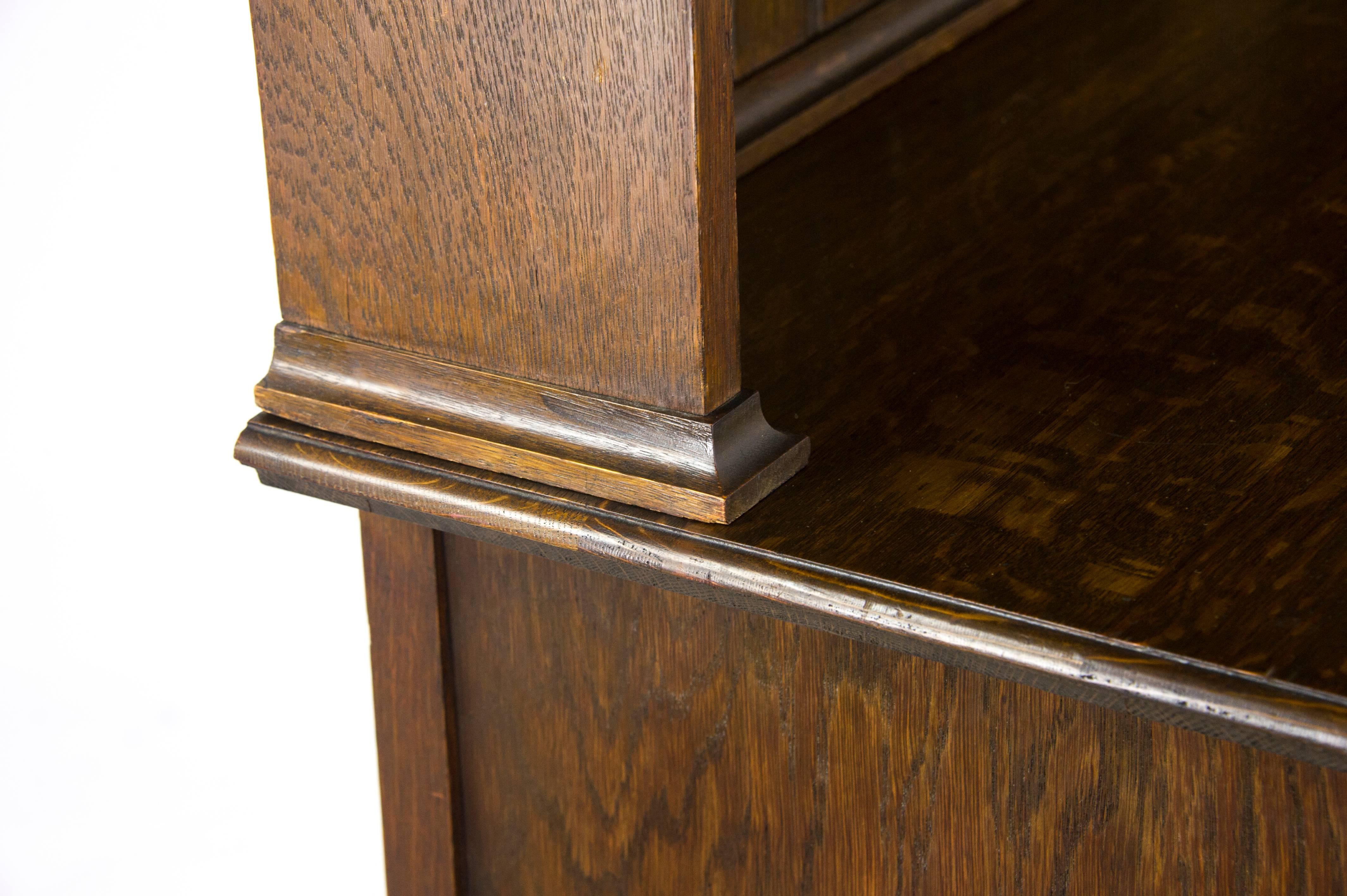 Ancienne commode galloise:: buffet en chêne:: Ecosse 1850:: Meubles Anciens 6