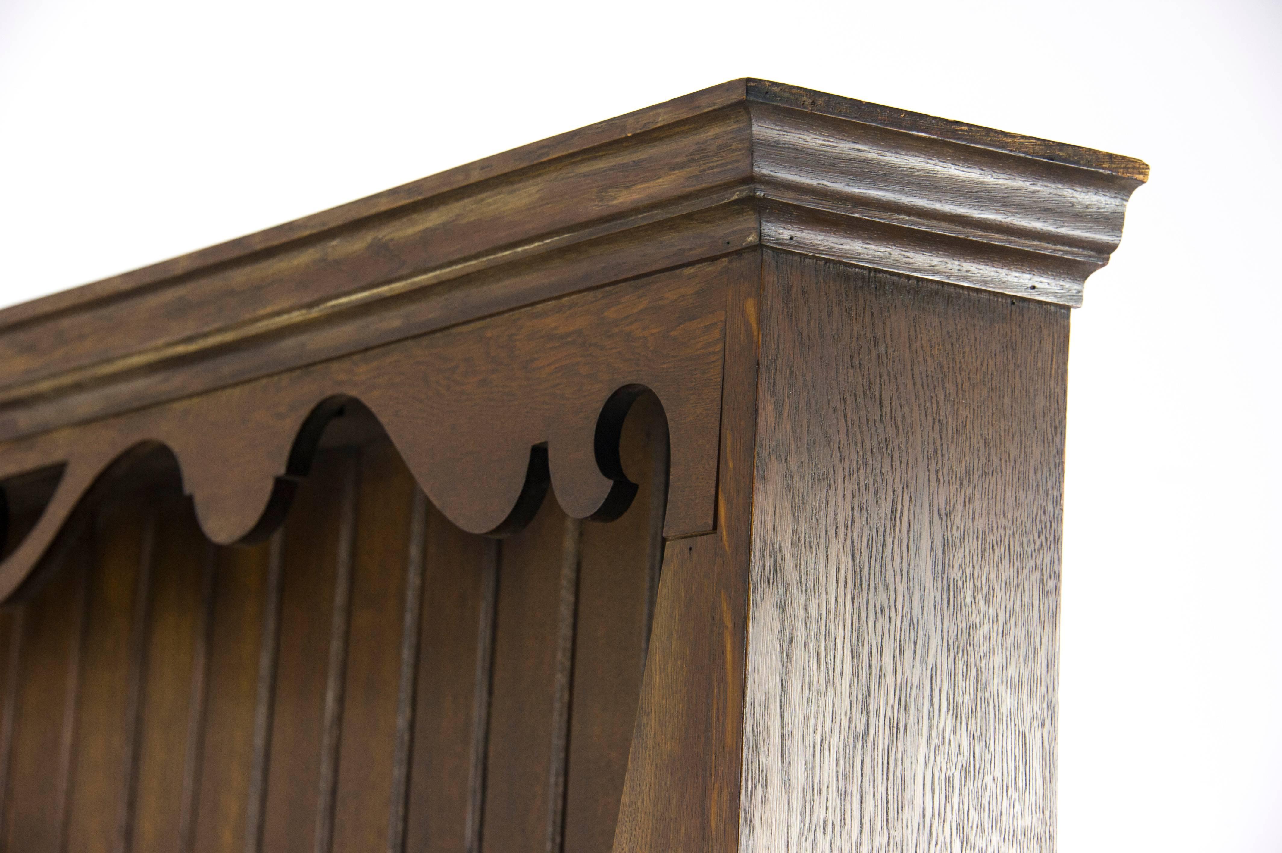 Ancienne commode galloise:: buffet en chêne:: Ecosse 1850:: Meubles Anciens 8