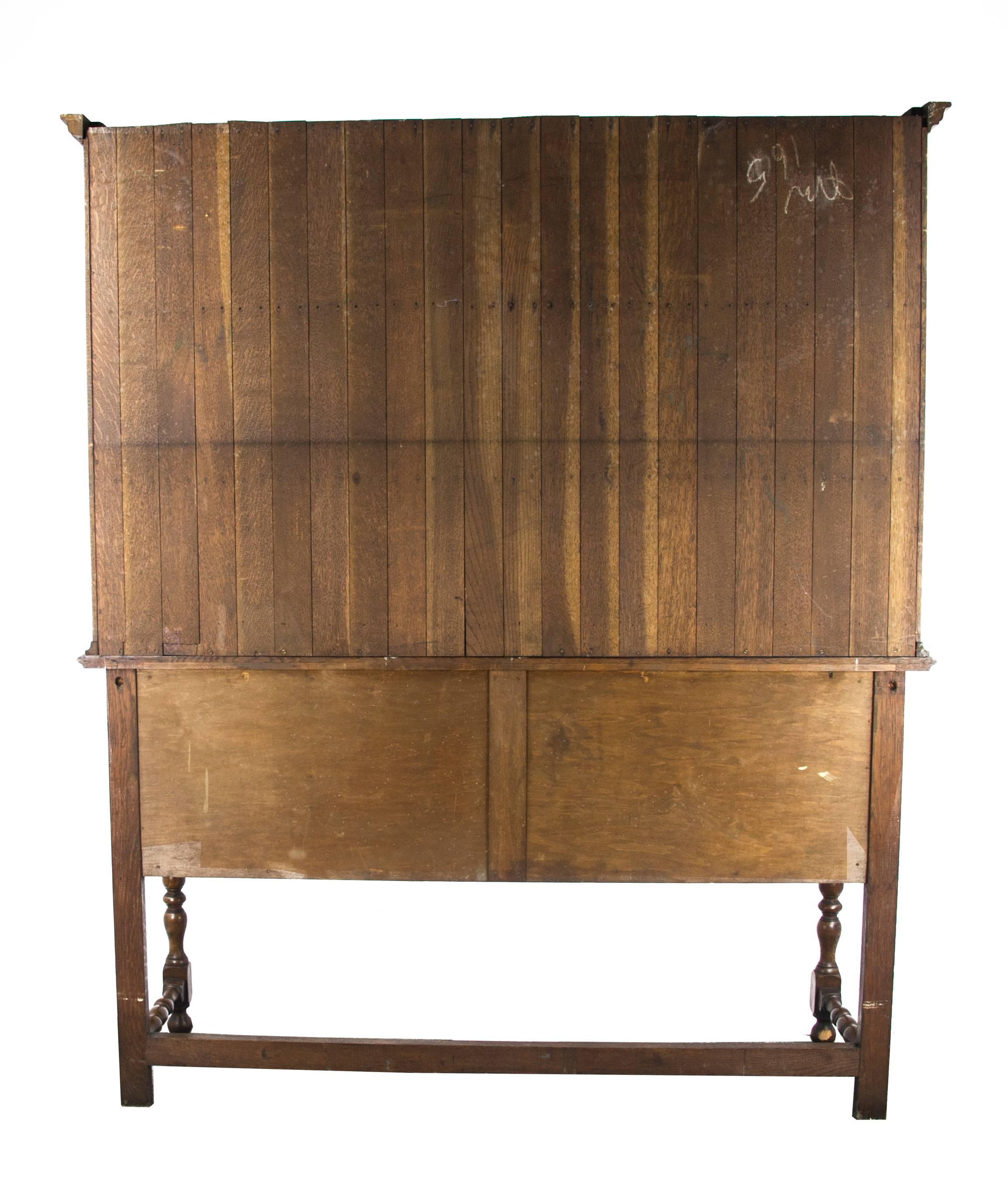 Ancienne commode galloise:: buffet en chêne:: Ecosse 1850:: Meubles Anciens 10