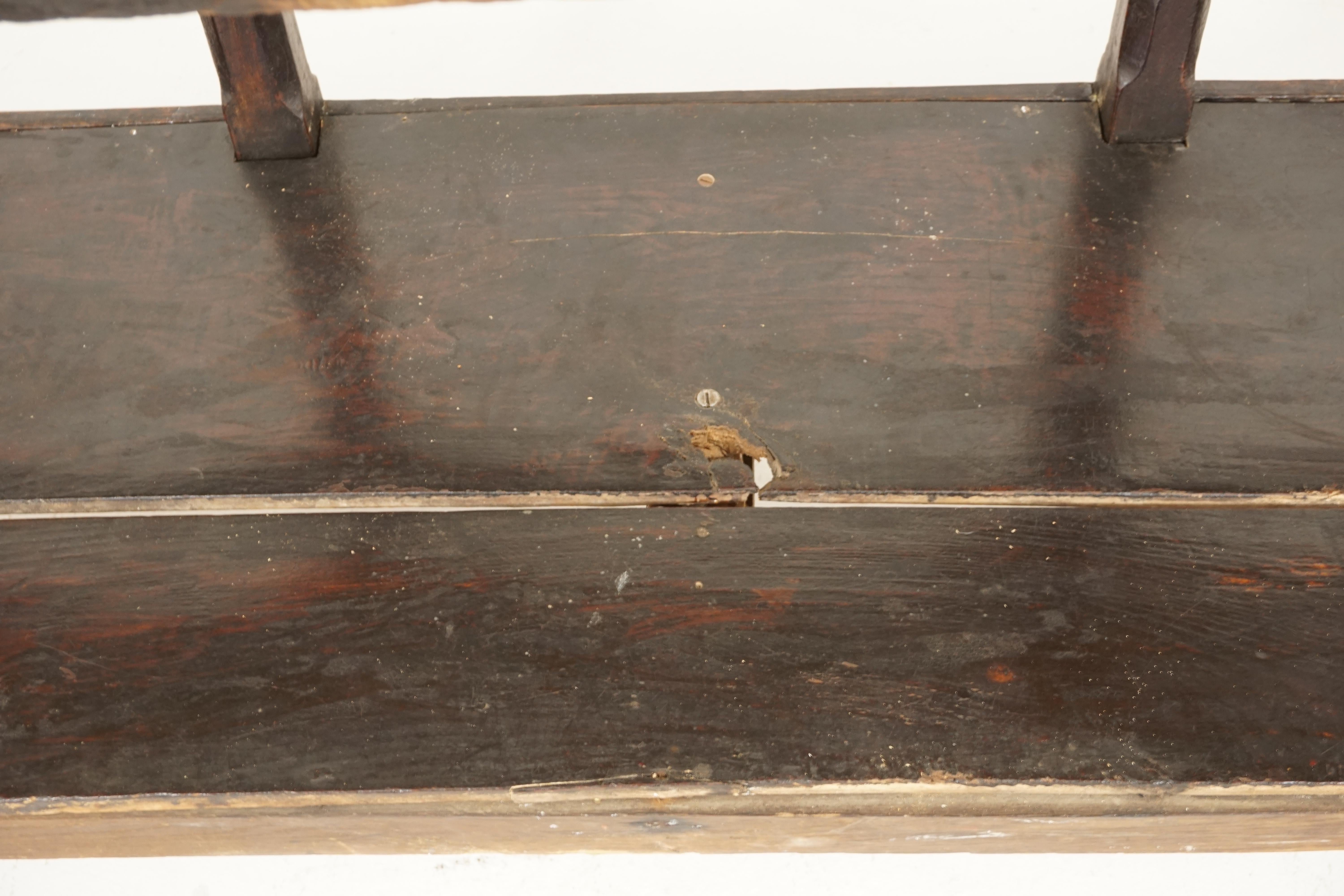 Antique Welsh Oak Pot Board Dresser Base, Sideboard, Wales 1760, B2060 2