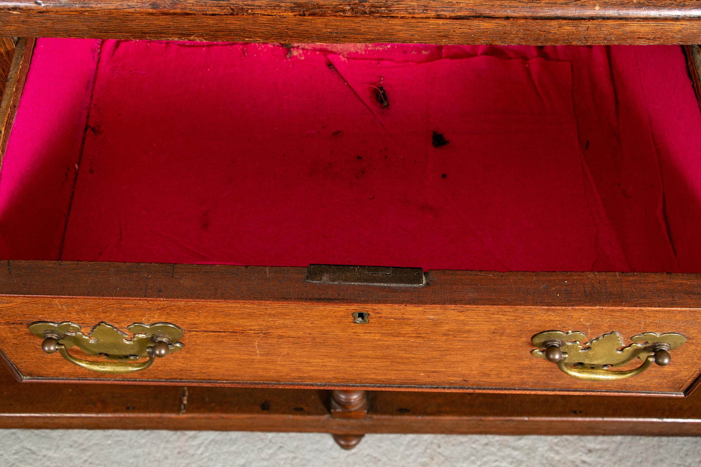 Antique Welsh Style Oak Hunt Board 2