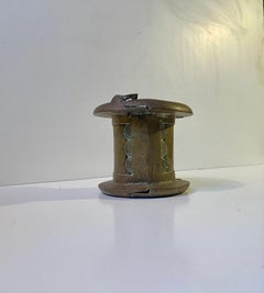 Antique West African Ivory Coast Baule - Senufo Currency Bracelet in Bronze