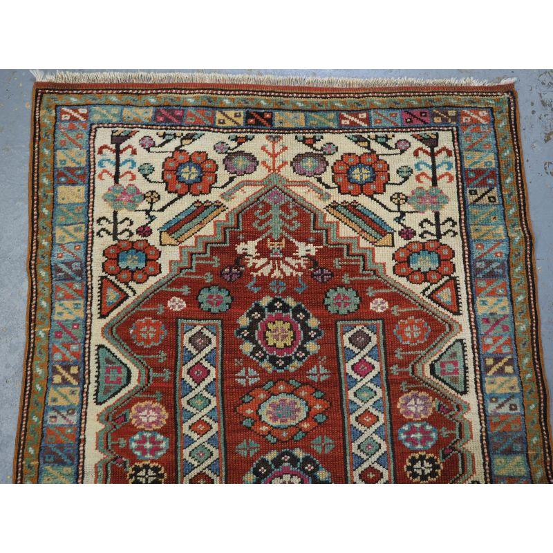 Caucasian Antique West Anatolian Rug from The Village of Mihalicik For Sale