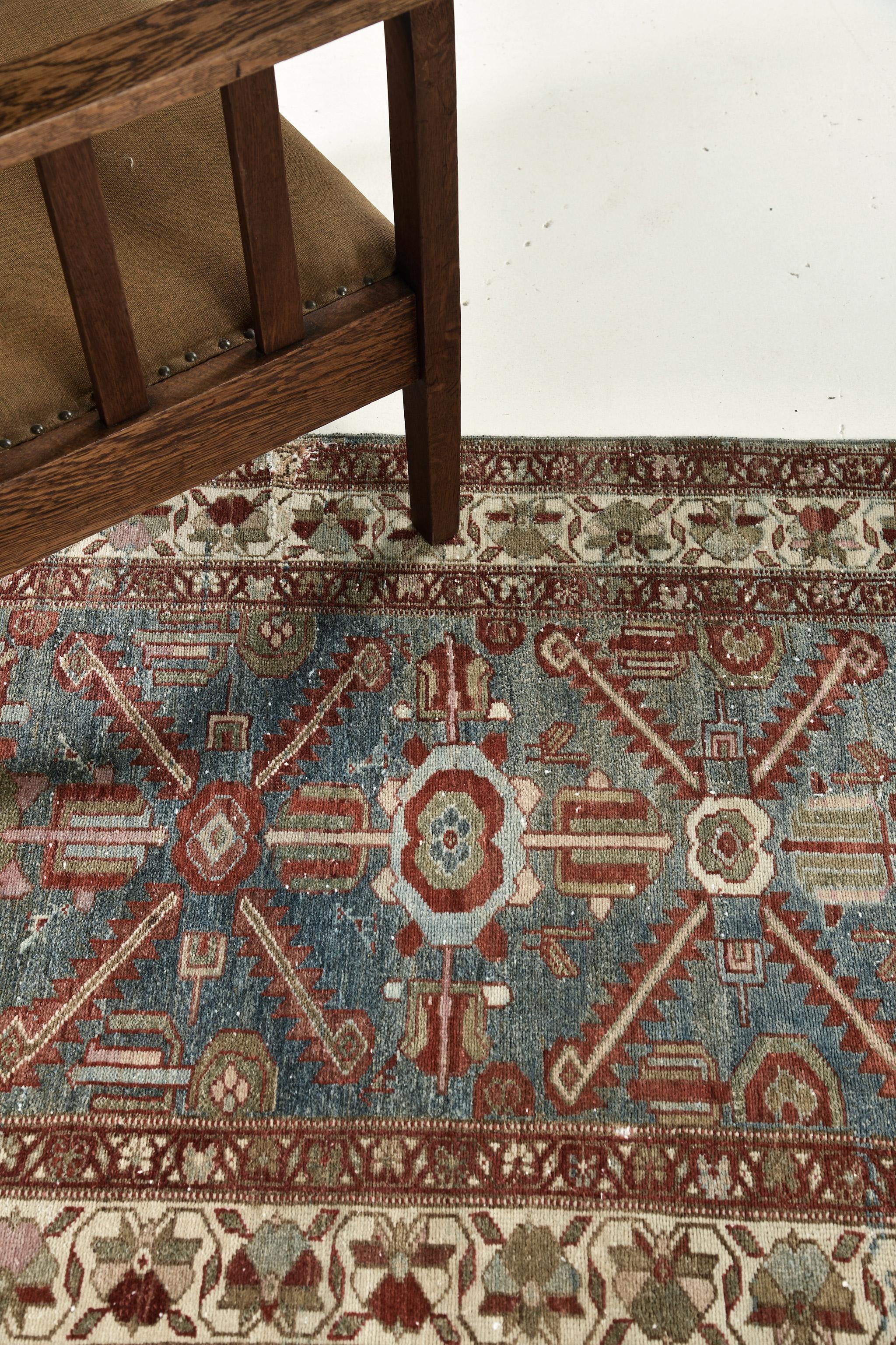Corridore antico West Persian 28781 In condizioni buone in vendita a WEST HOLLYWOOD, CA