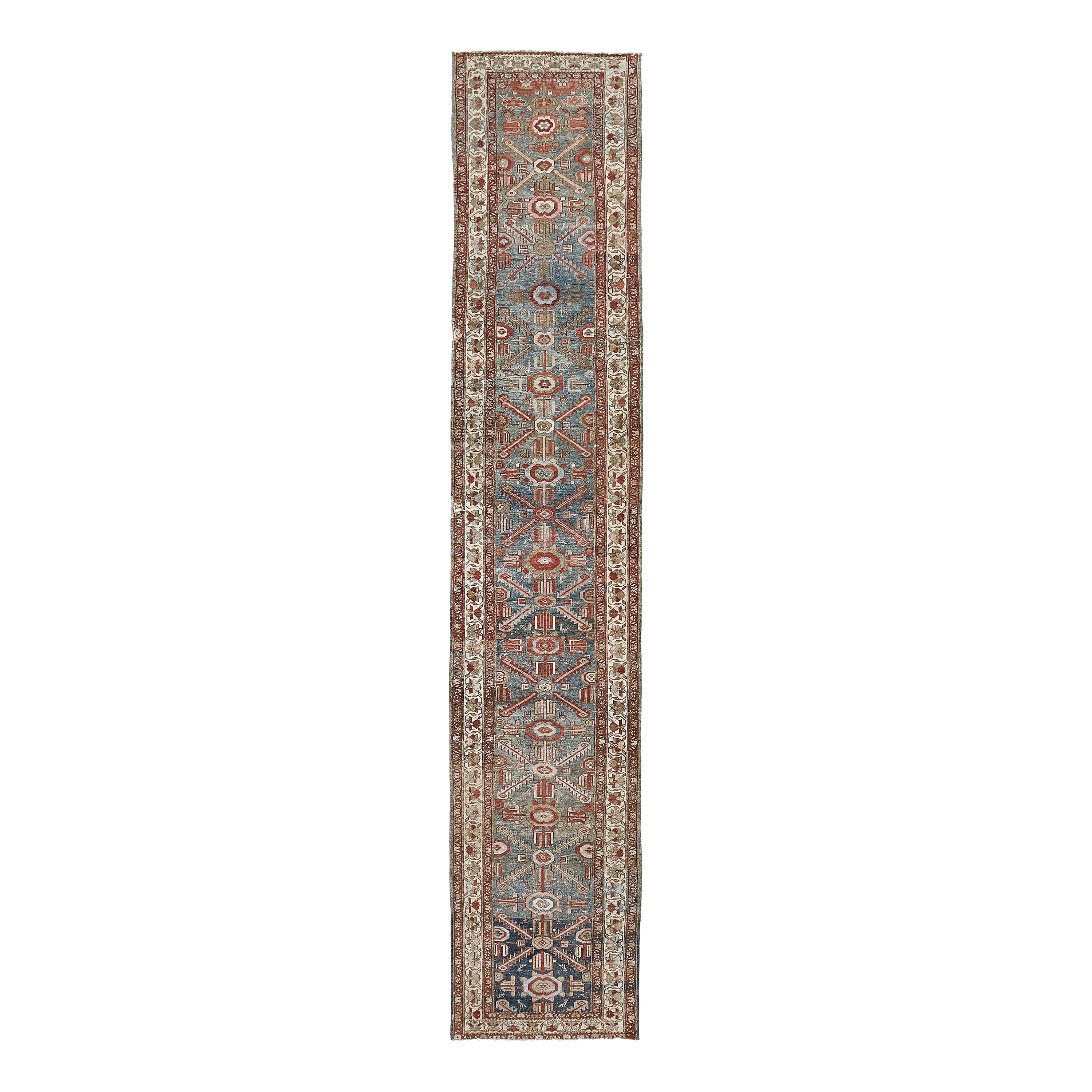 Tapis de couloir persan ancien 28781