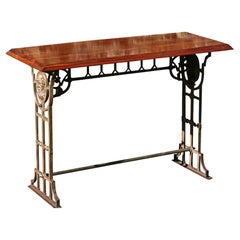 Antique W.G. Grace Pub Table