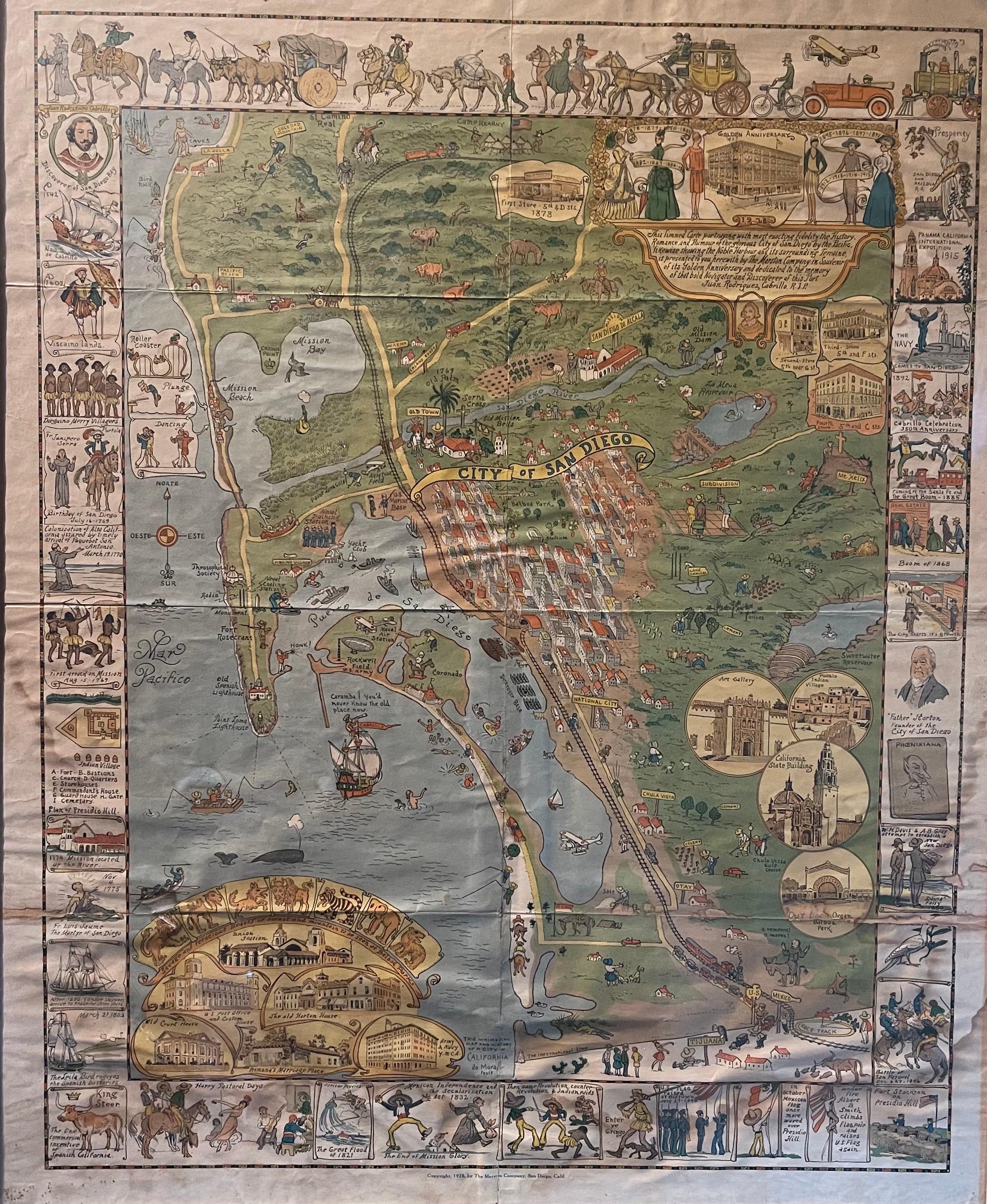 old san diego map