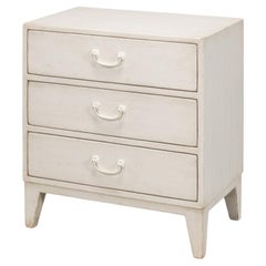 Commode blanche antique