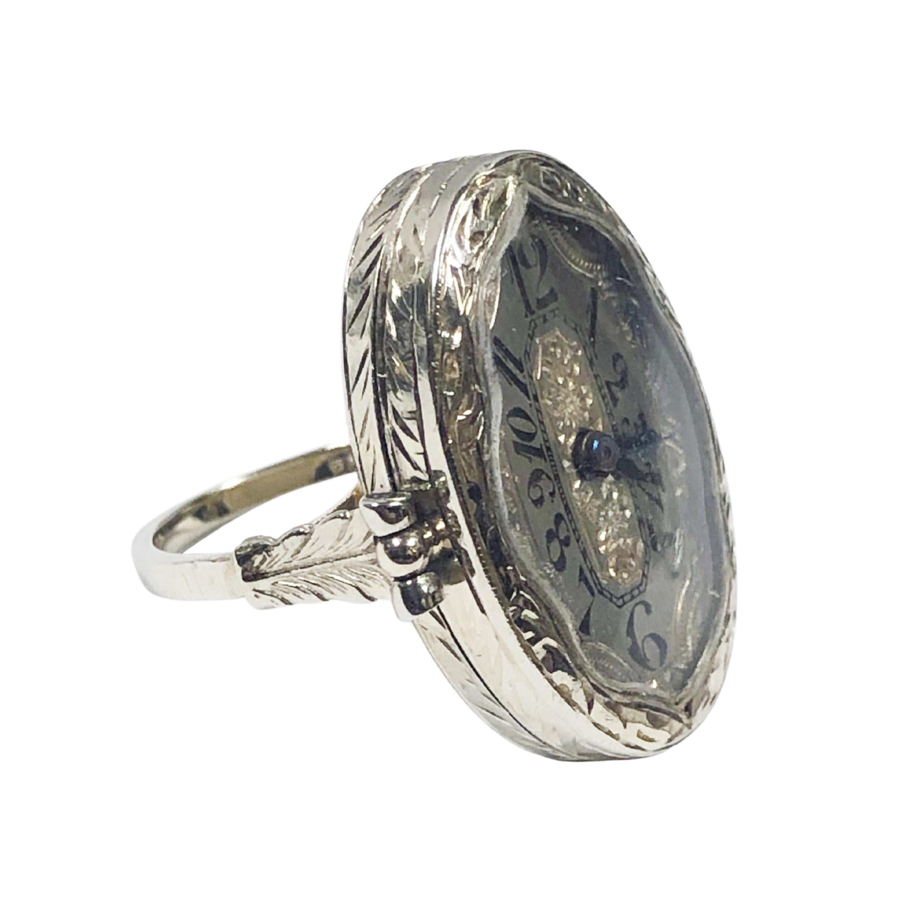 mechanical watch ring