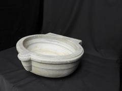 Antique White Marble Sink