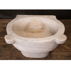 Antique White Marble Sink
