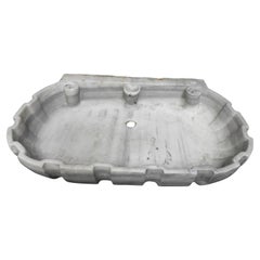 Antique White Marble Sink