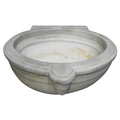 Antique White Marble Sink