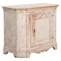 Used White Painted Cabinet Sideboard from Sweden, circa 1760