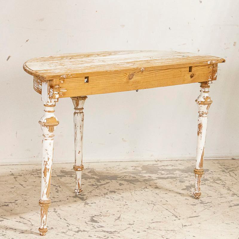 demilune table antique
