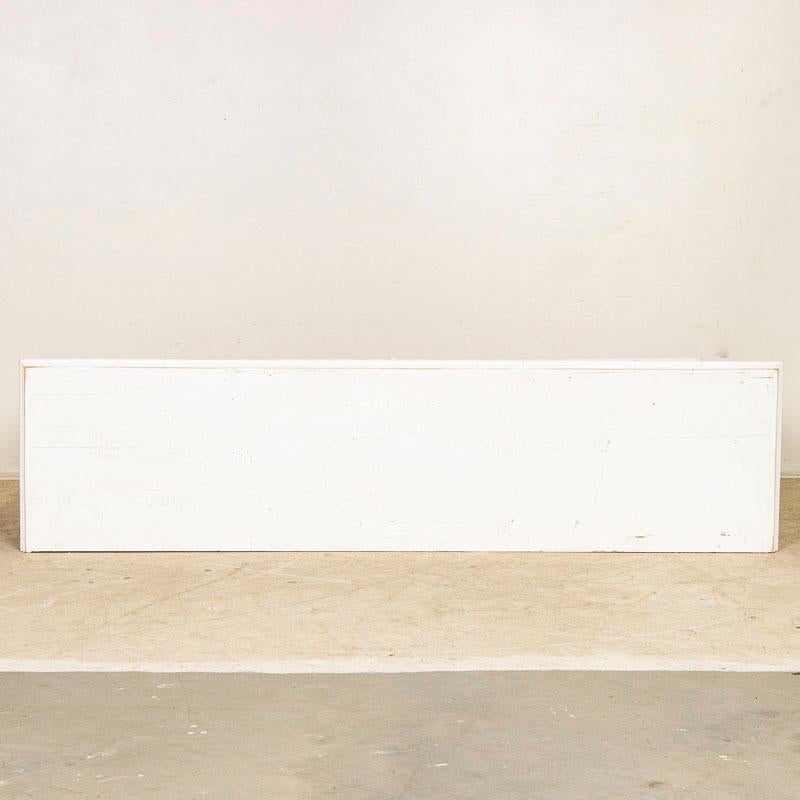 Antique White Painted Sideboard Buffet Console from Hungary 3