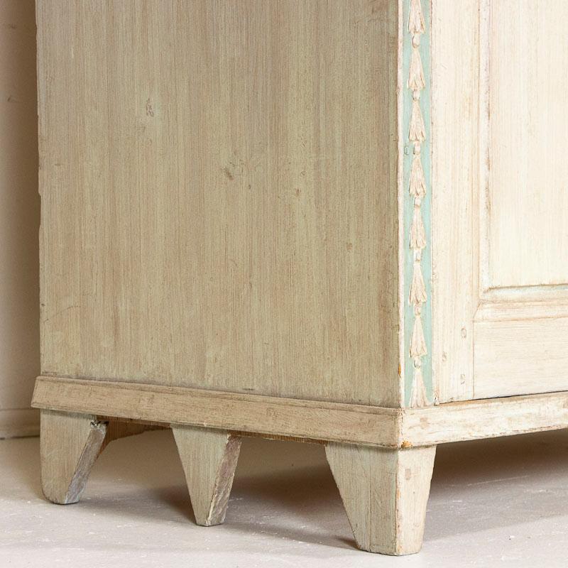 Antique White Painted Sideboard Buffet from Sweden 3