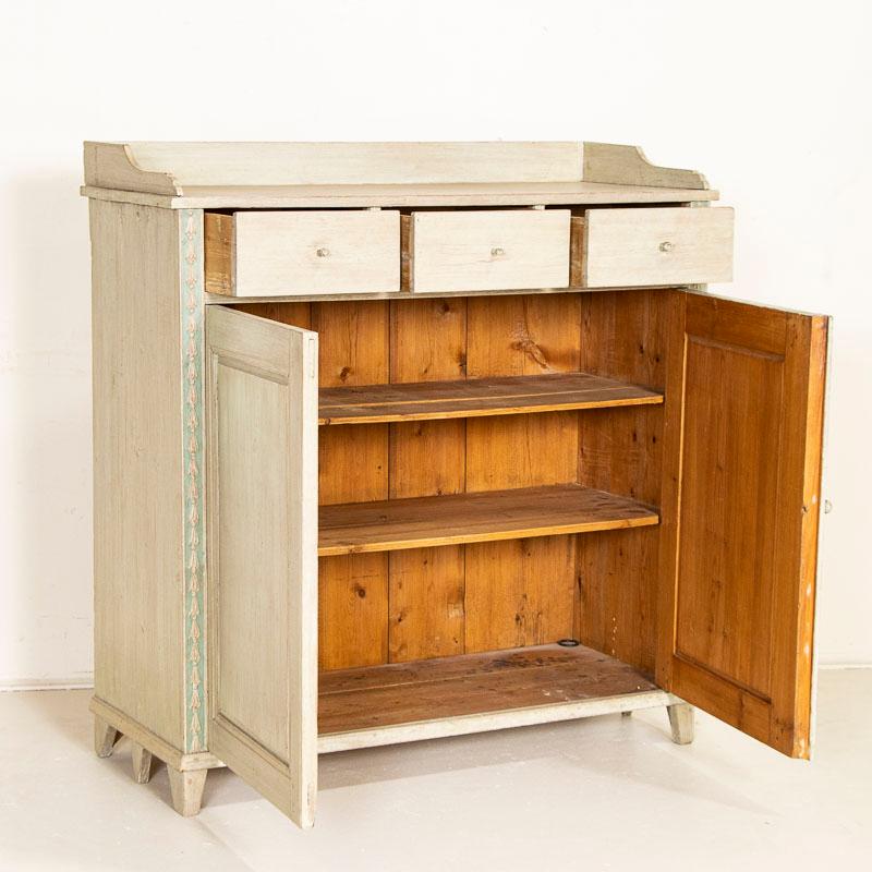 antique white sideboard
