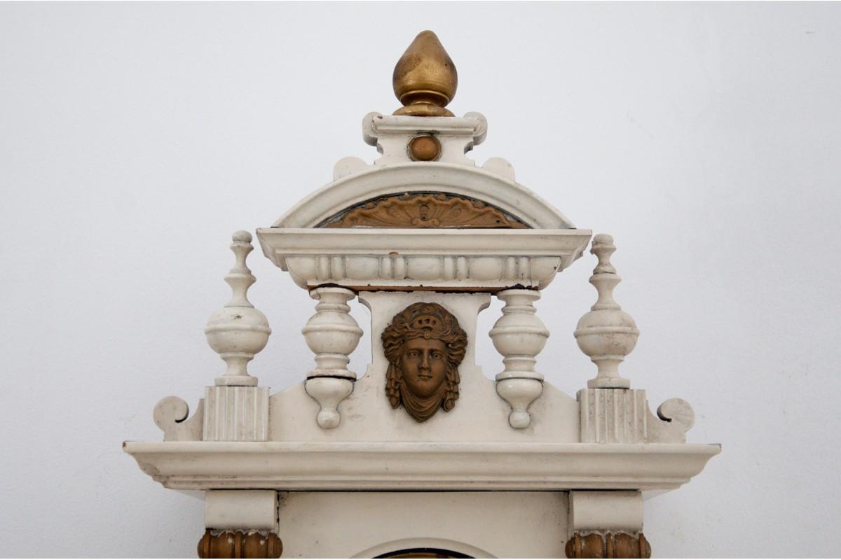 Other Antique White Wall Clock, Germany, circa 1930