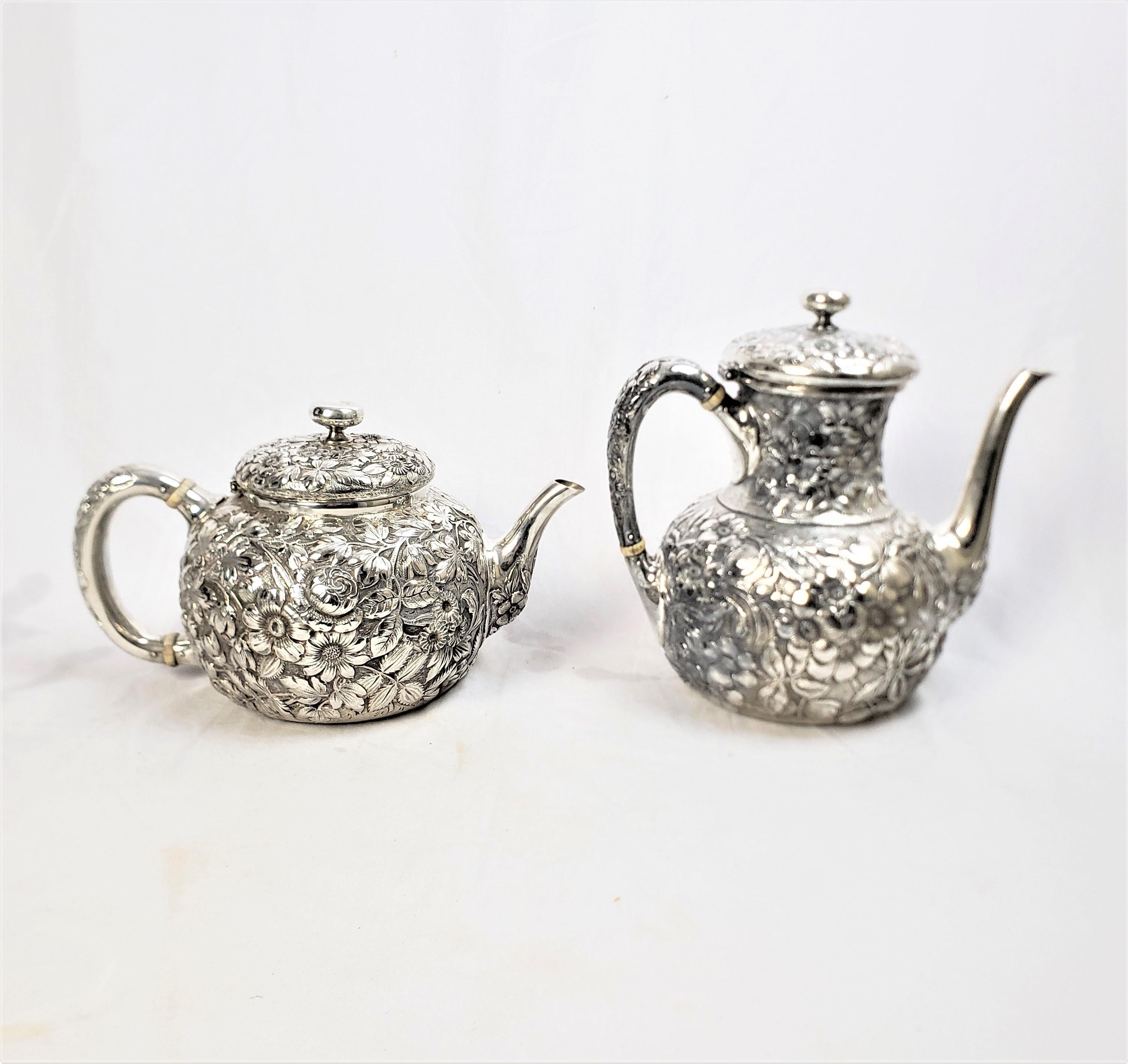 victorian silver tea set
