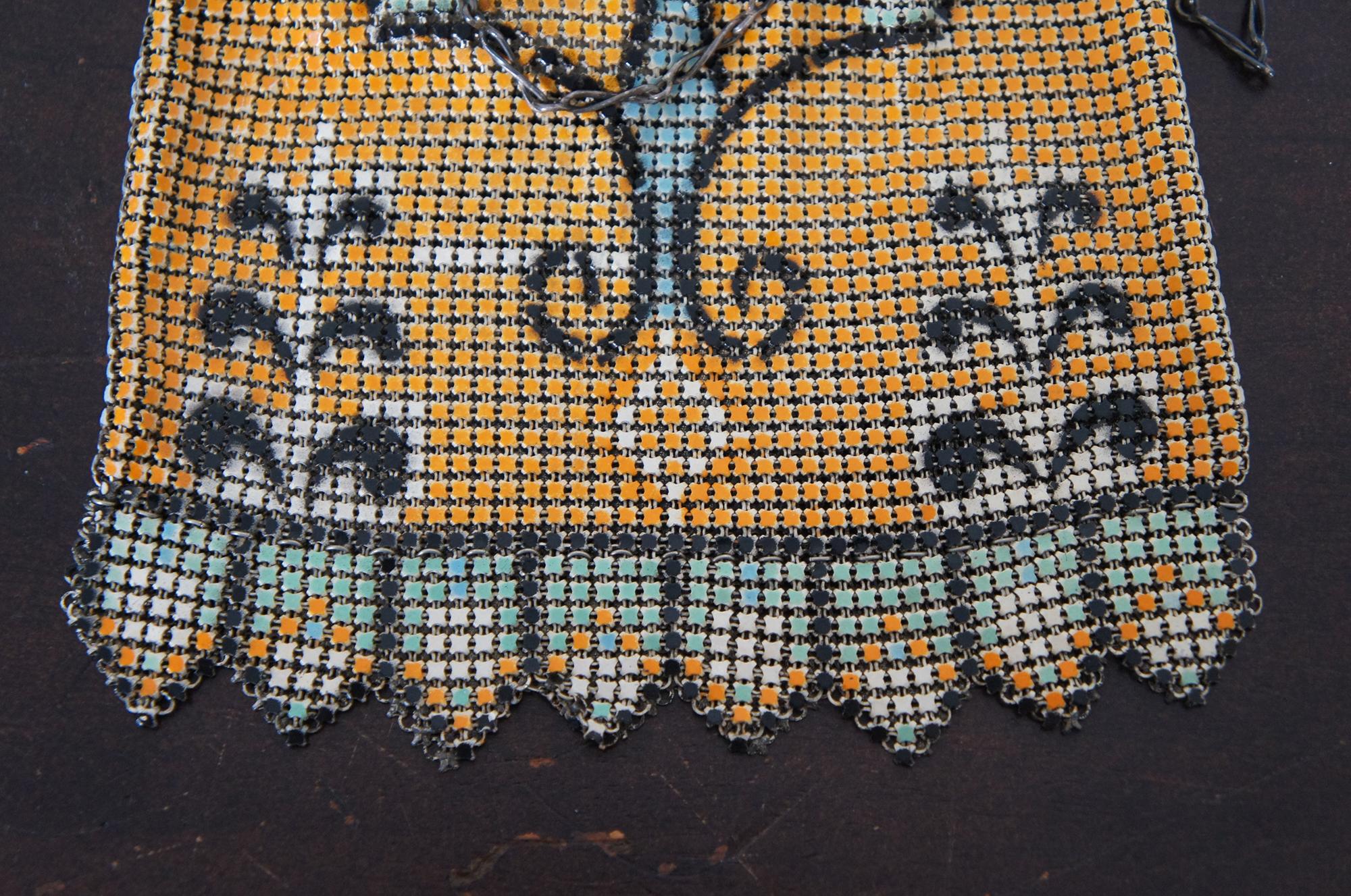 whiting and davis mesh bag vintage