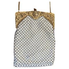 Antique Whiting & Davis Art Deco Mesh Evening Bag Circa. 1920s-1929  