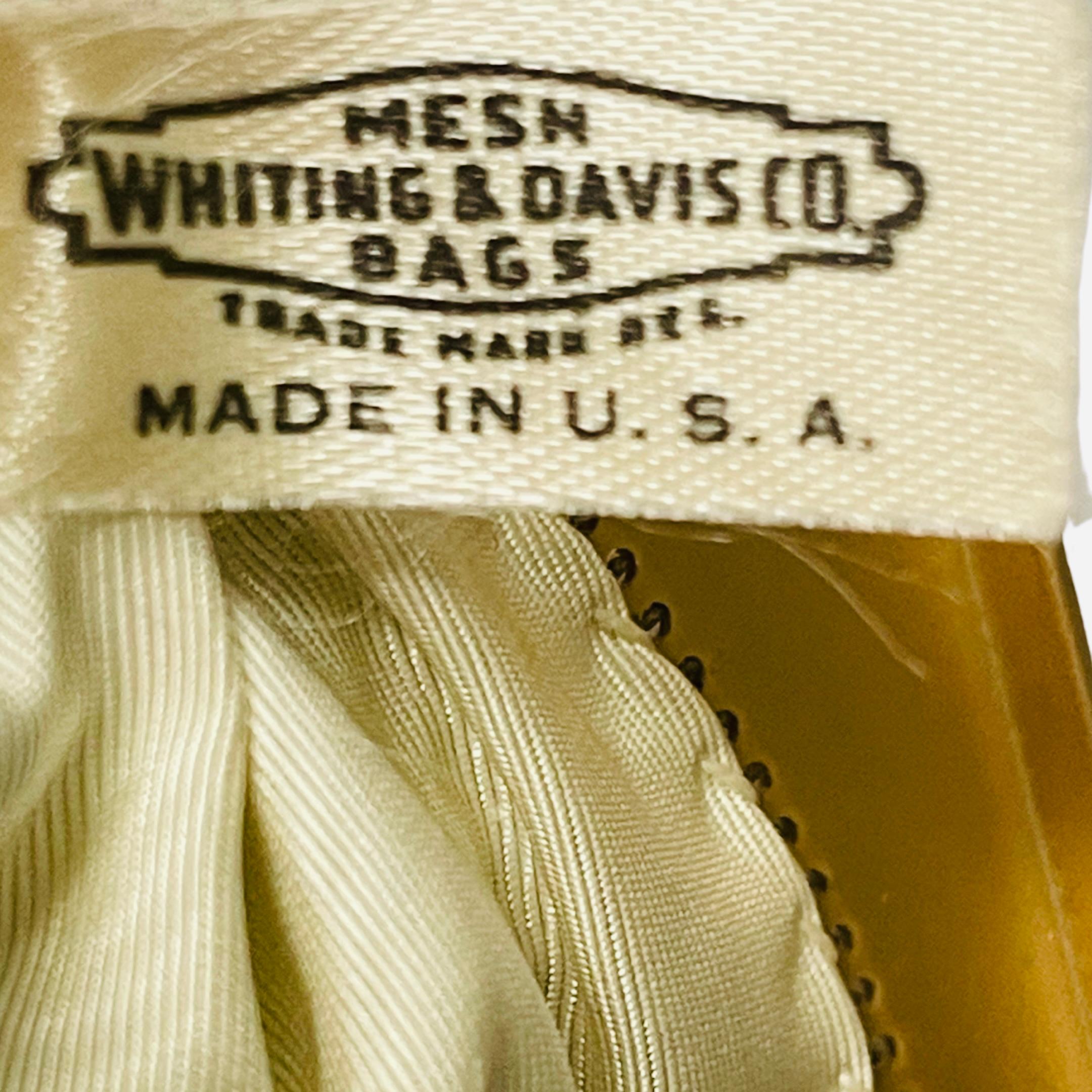 Antique Whiting & Davis Art Deco Mesh Evening Bag Circa. 1920s-1929   For Sale 2