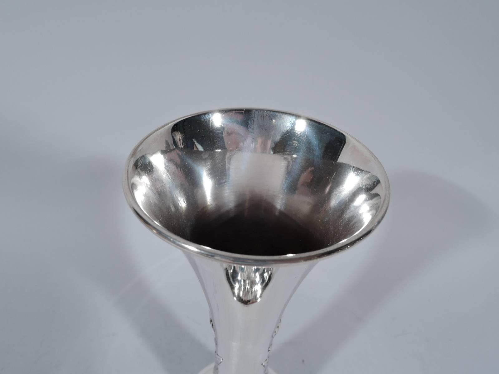American Antique Whiting Edwardian Sterling Silver Vase