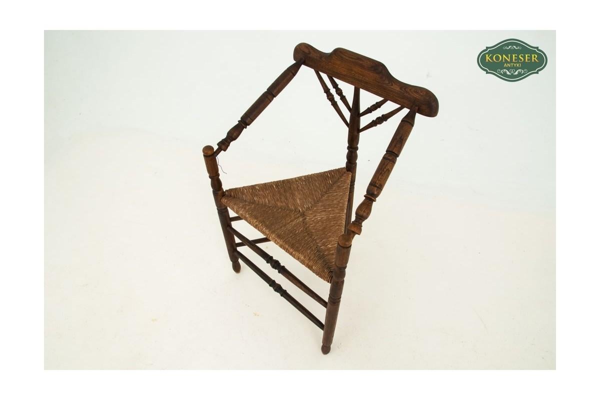 Dutch Antique Wicker Armchair